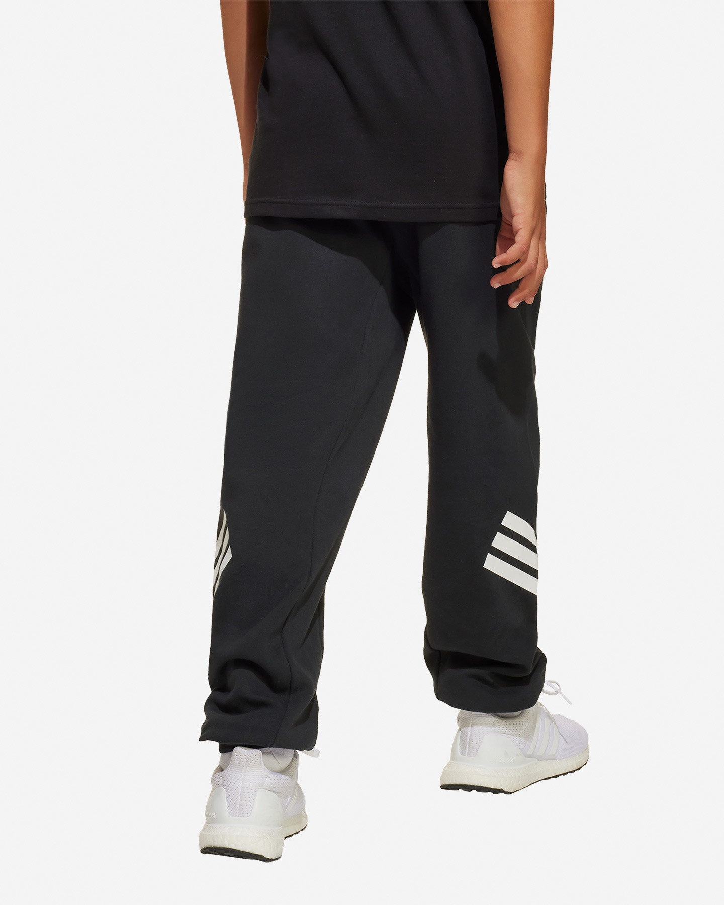 Pantalone ADIDAS WIDE 3STRIPES JR - Nero - 2 | Cisalfa Sport