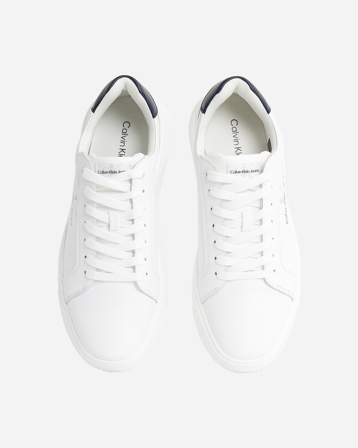 Scarpe sneakers CALVIN KLEIN JEANS CHUNKY CUPSOLE MONO M - Bianco - 2 | Cisalfa Sport