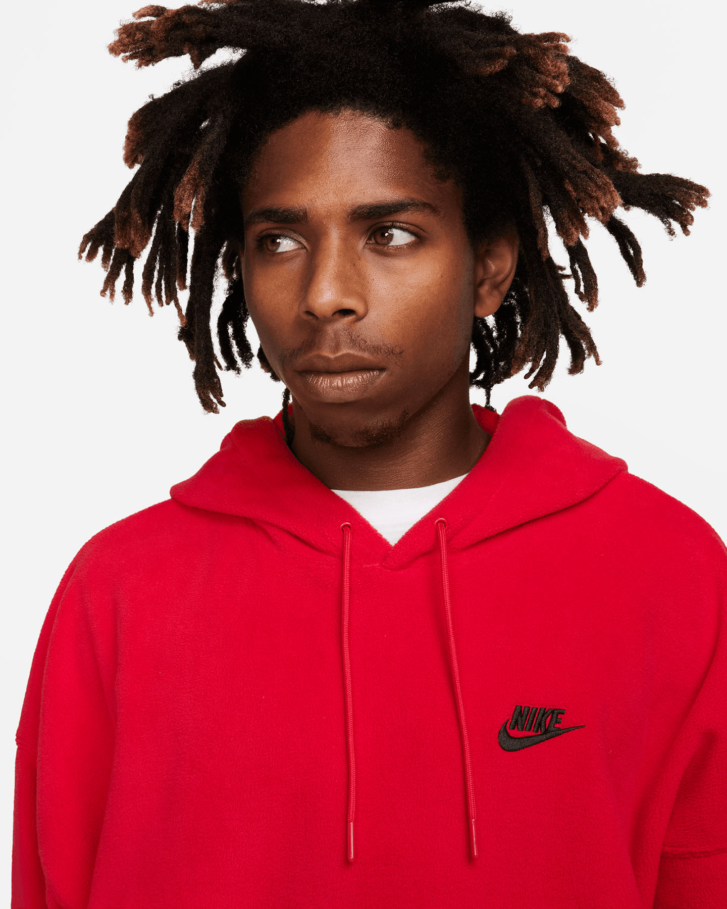 Felpa NIKE CLUB FLEECE M - Rosso - 2 | Cisalfa Sport