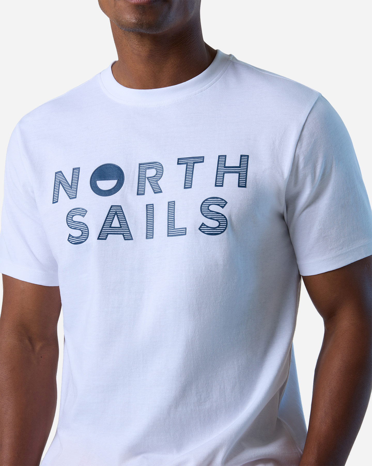 T-shirt NORTH SAILS LINEAR LOGO M - 3 | Cisalfa Sport