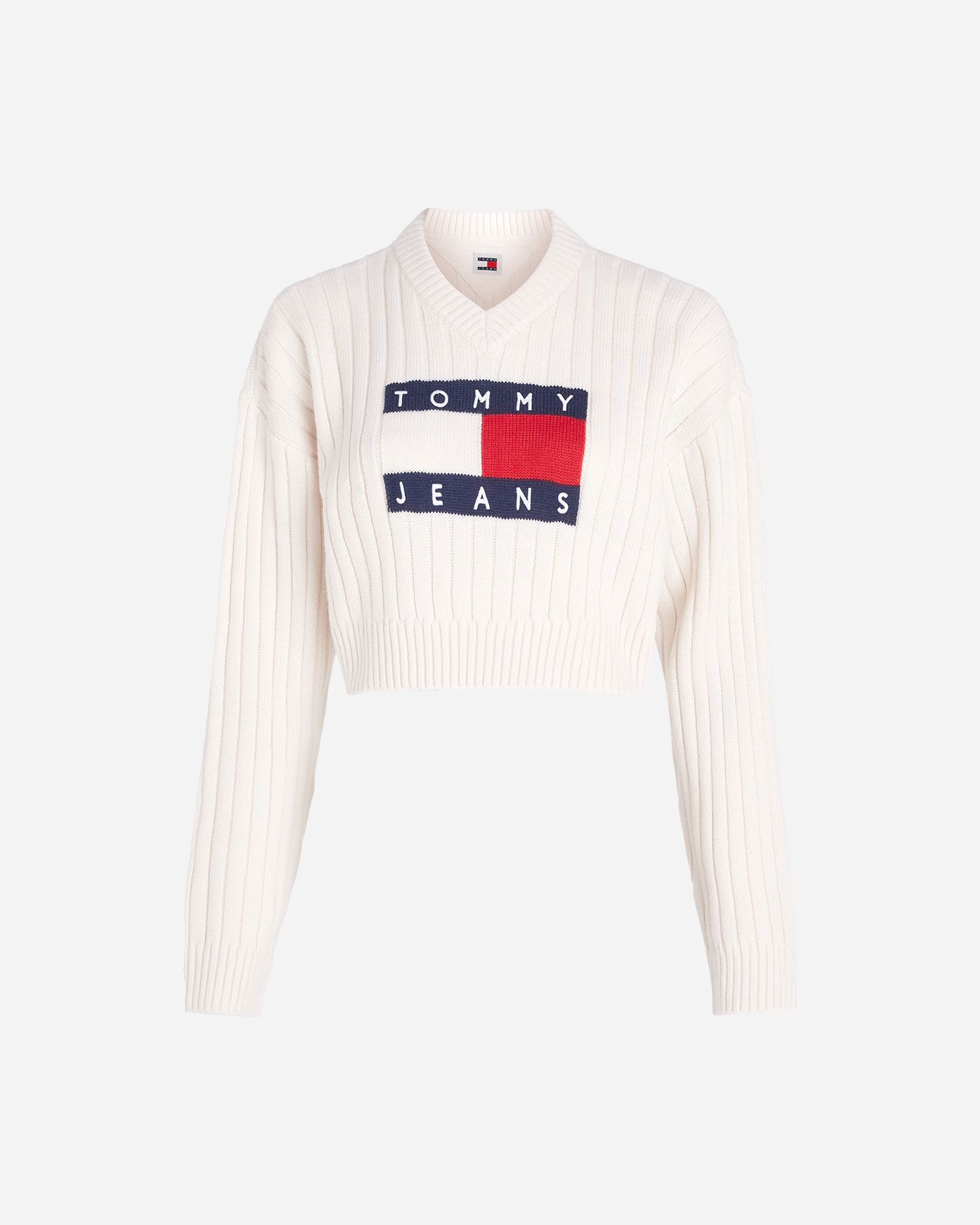 Maglione TOMMY HILFIGER BOXY CENTER FLAG W - 0 | Cisalfa Sport