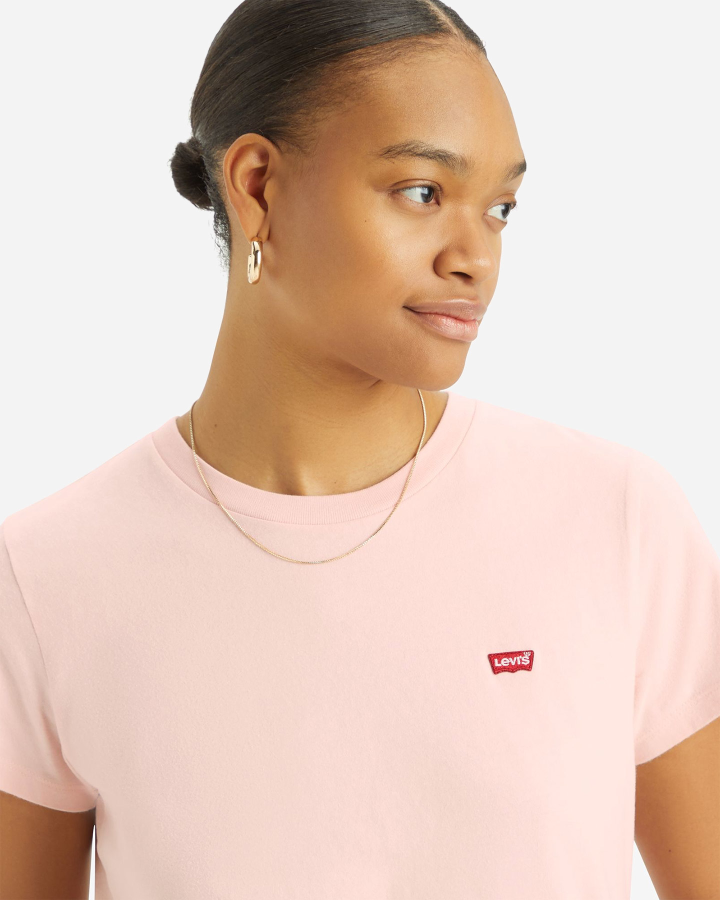 T-shirt LEVI'S SMALL LOGO CHESTHIT W - Rosa - 4 | Cisalfa Sport