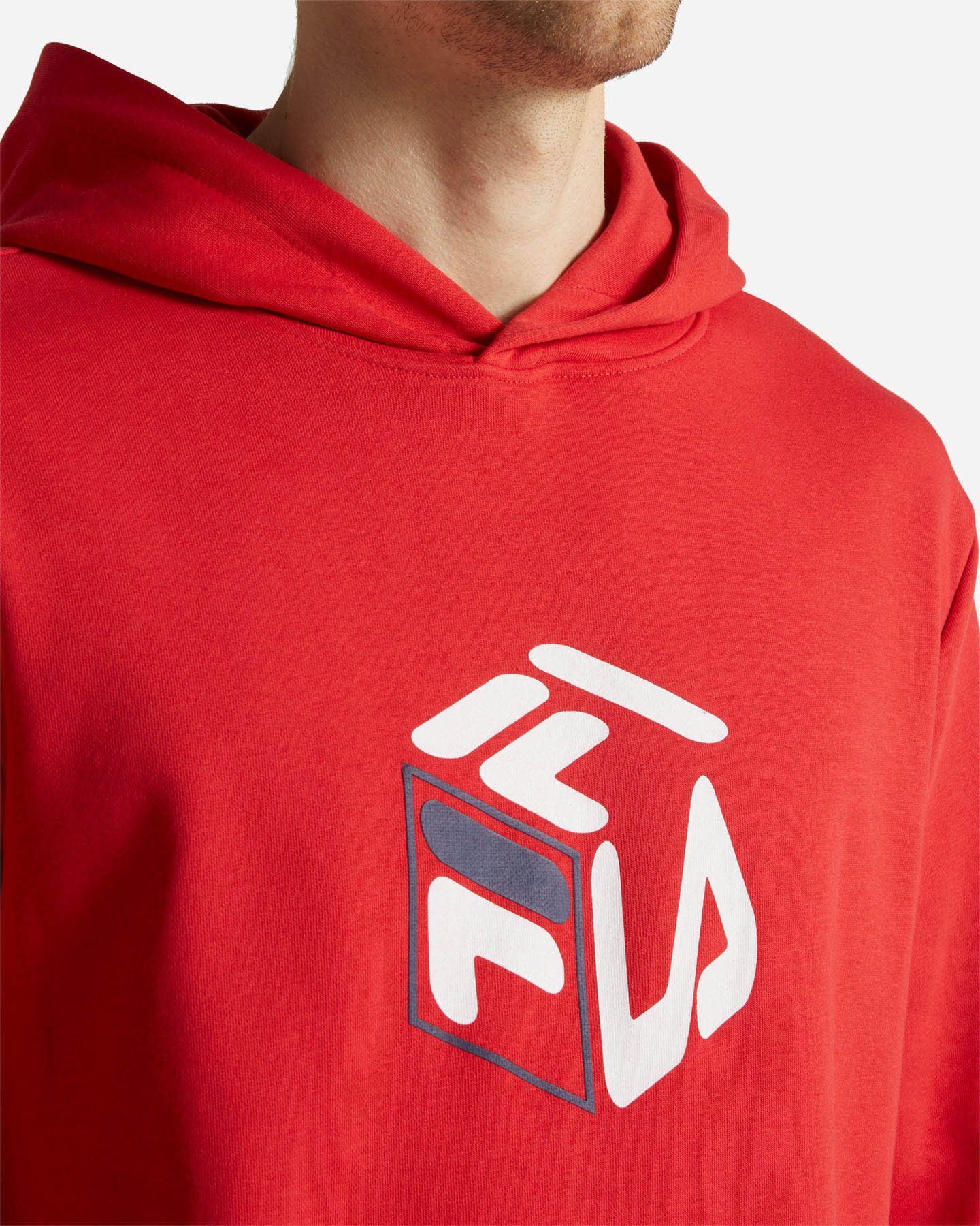 Felpa FILA BIG LOGO M - Rosso - 4 | Cisalfa Sport