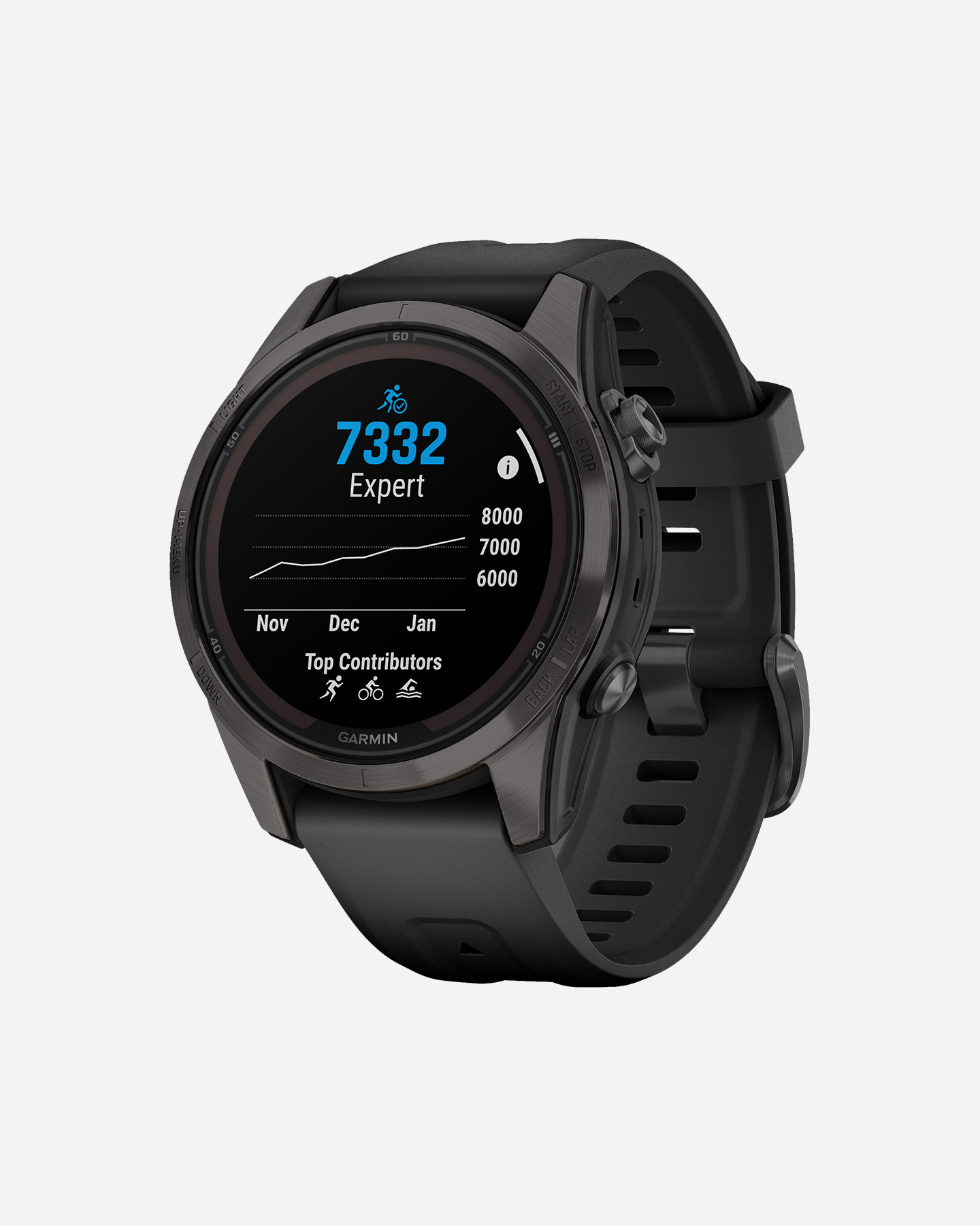 Orologio multifunzione GARMIN FENIX 7S PRO SAPH SOLAR - Nero - 2 | Cisalfa Sport