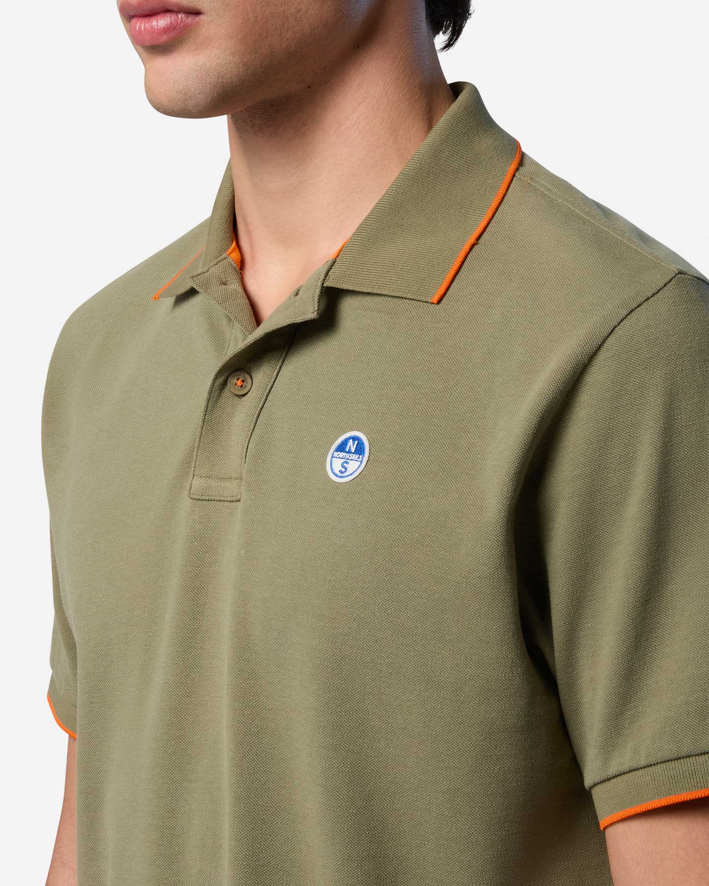 Polo NORTH SAILS PIQUET REGULAR M - Verde - 5 | Cisalfa Sport