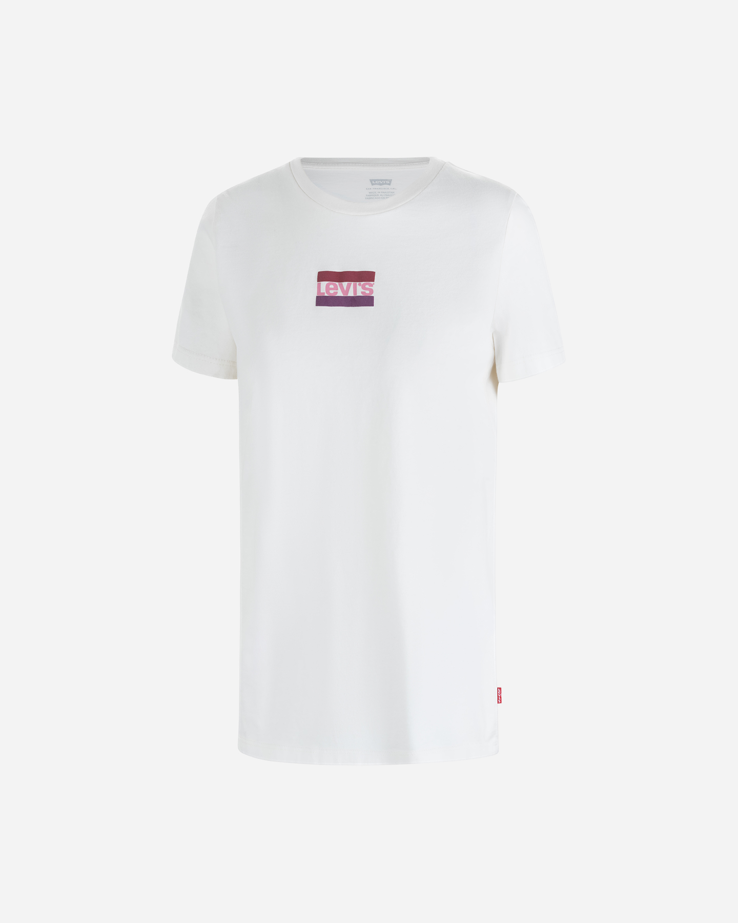Image of Levi's Blocchetto Logo W - T-shirt - Donna018