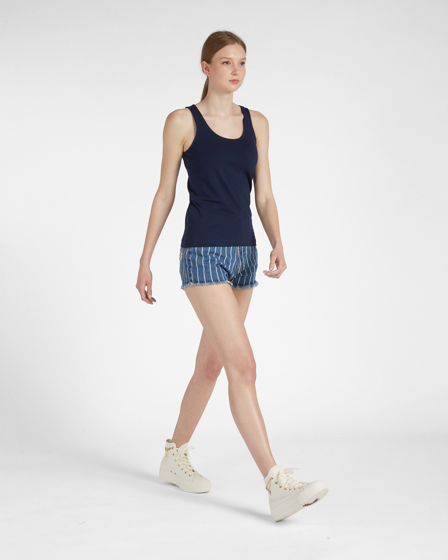 Canotta DACK'S BASIC COLLECTION W - Blu - 3 | Cisalfa Sport