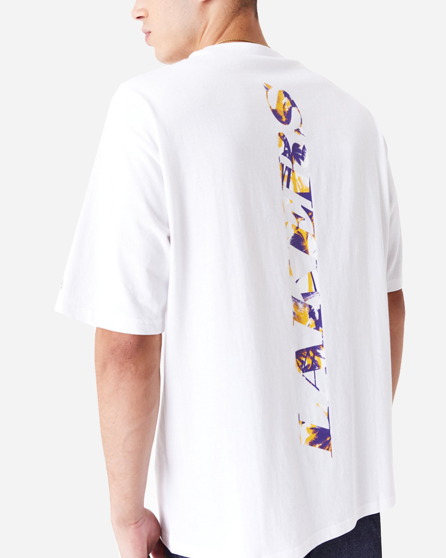 T-shirt NEW ERA INFILL LOS ANGELES LAKERS M - Bianco - 5 | Cisalfa Sport