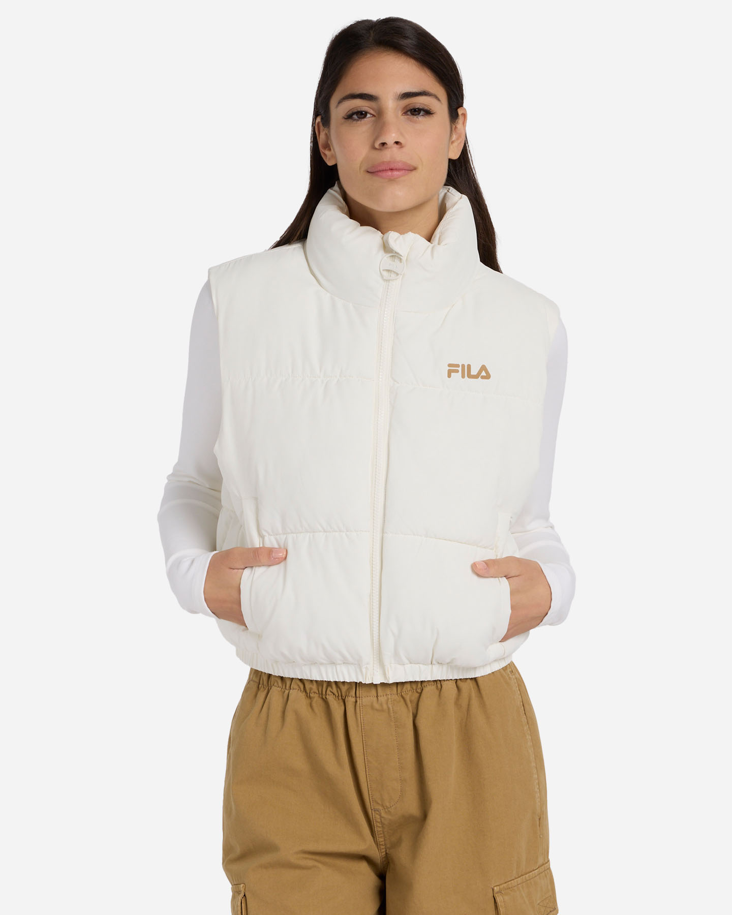 Gilet FILA CLASSIC LOGO W - Bianco - 1 | Cisalfa Sport