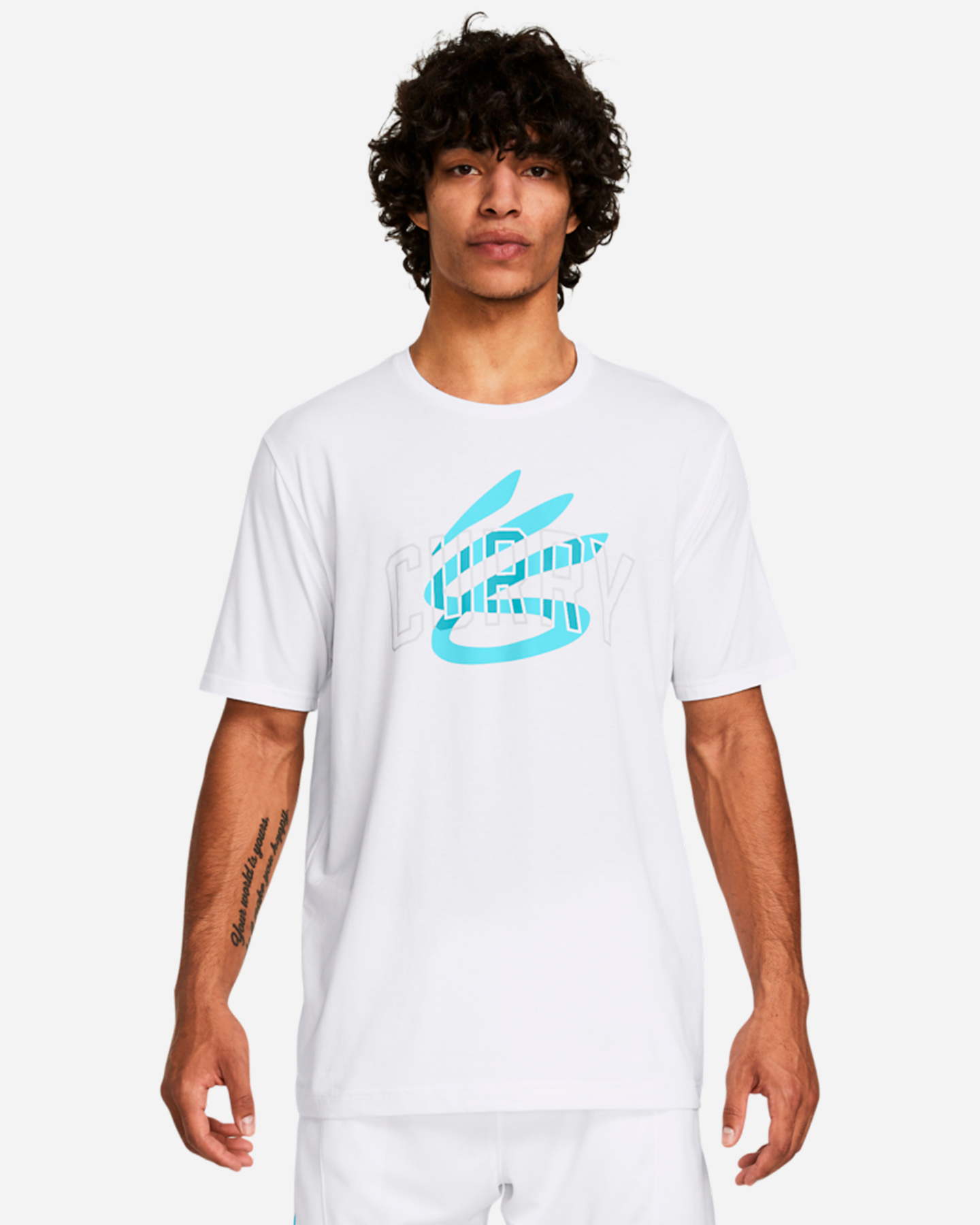 Maglia basket UNDER ARMOUR CHAMP MINDSET M - Bianco - 2 | Cisalfa Sport