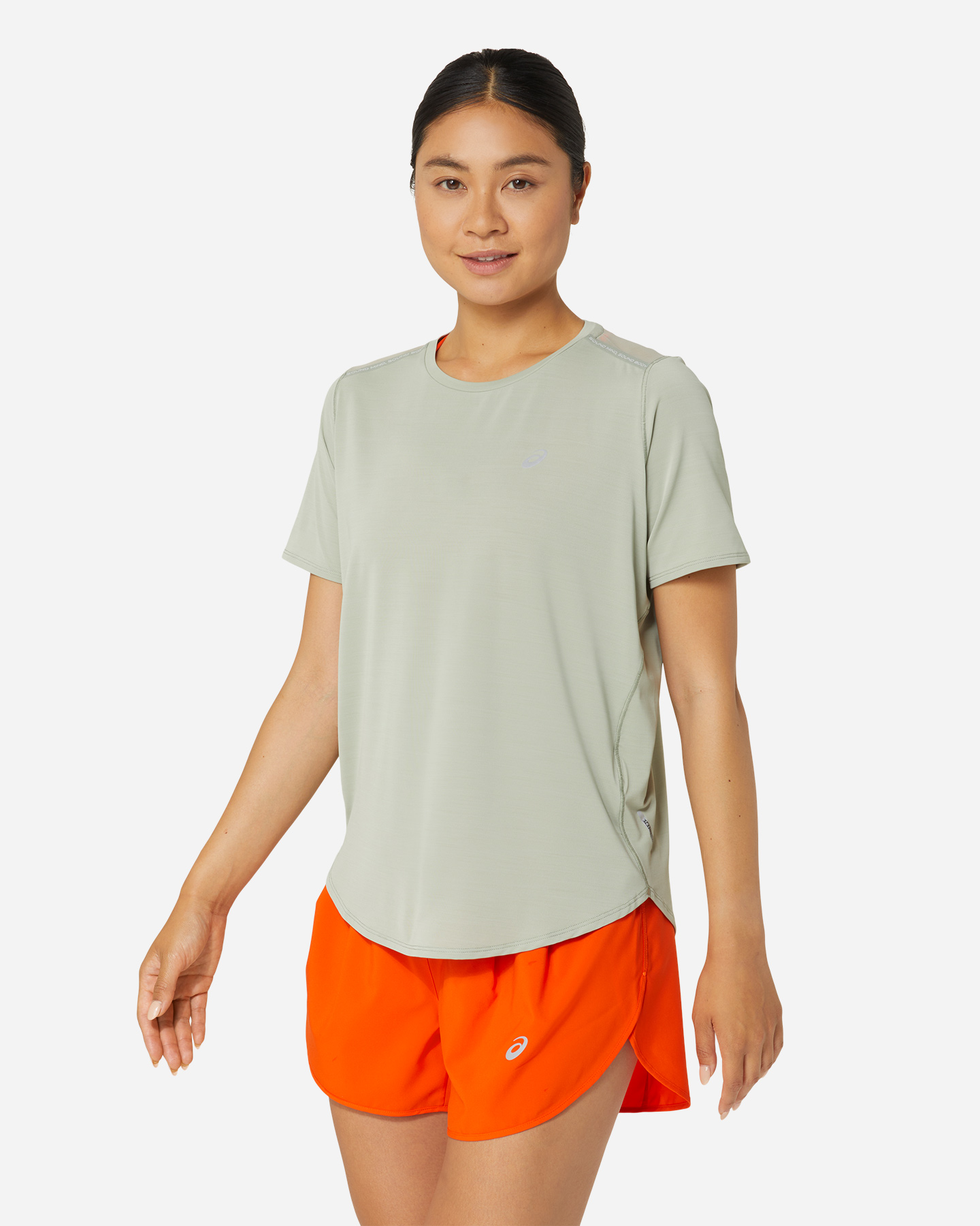 T-shirt running ASICS ROAD W - Verde - 2 | Cisalfa Sport