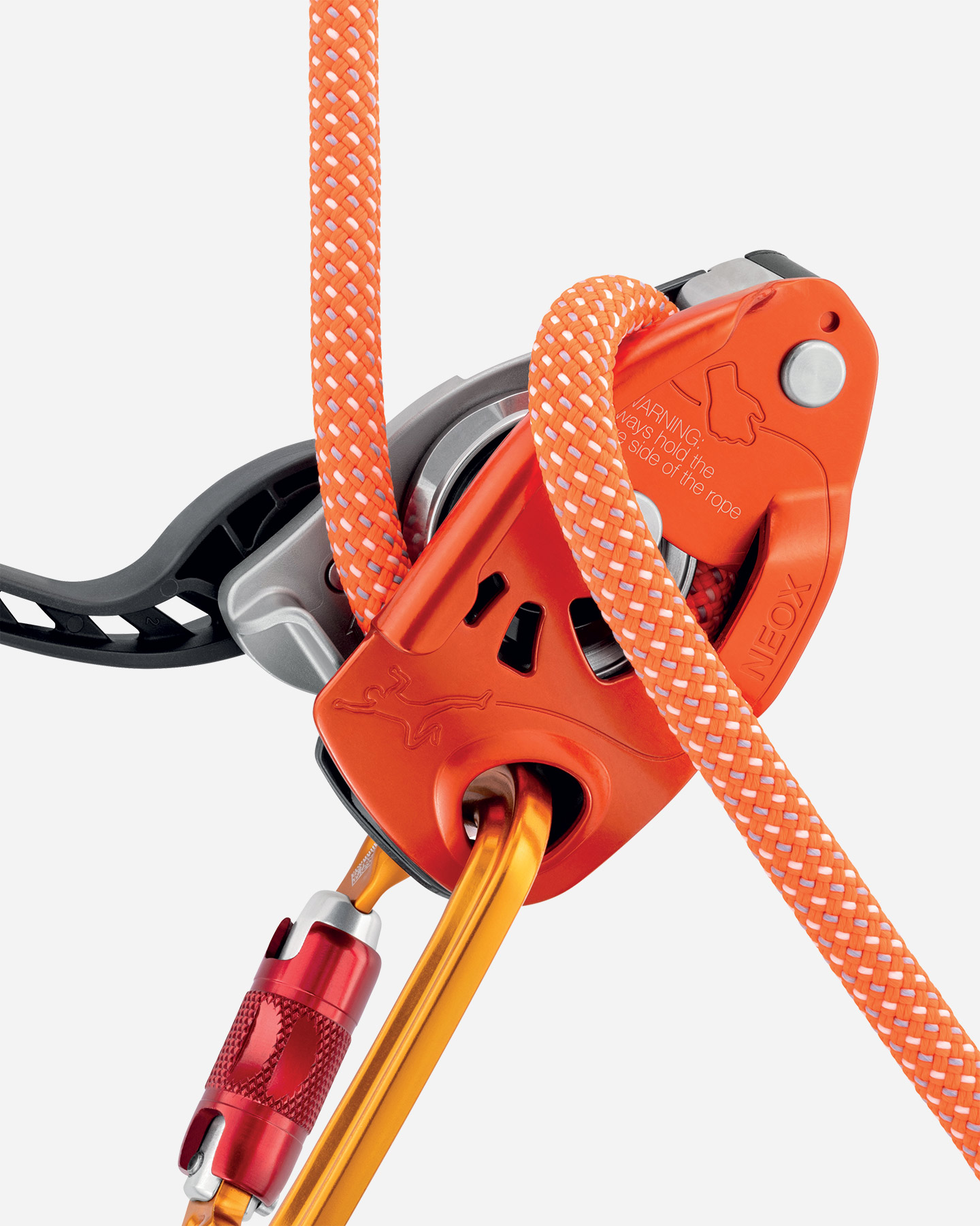 Discensore PETZL NEOX - Arancione - 2 | Cisalfa Sport