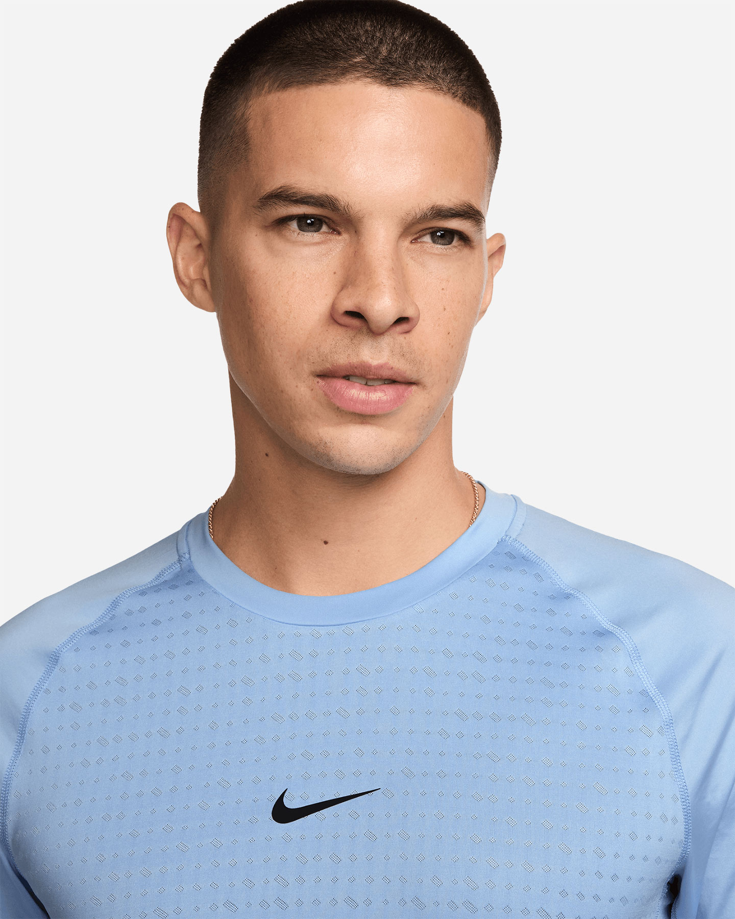 T-shirt training NIKE DRI FIT BREATHE W - Azzurro - 2 | Cisalfa Sport