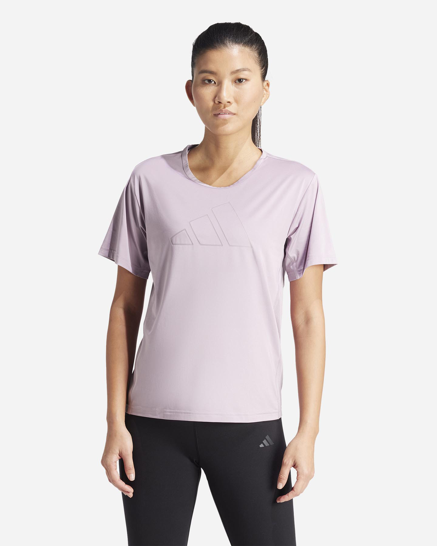 T-shirt training ADIDAS BIG LOGO W - Lilla - 1 | Cisalfa Sport