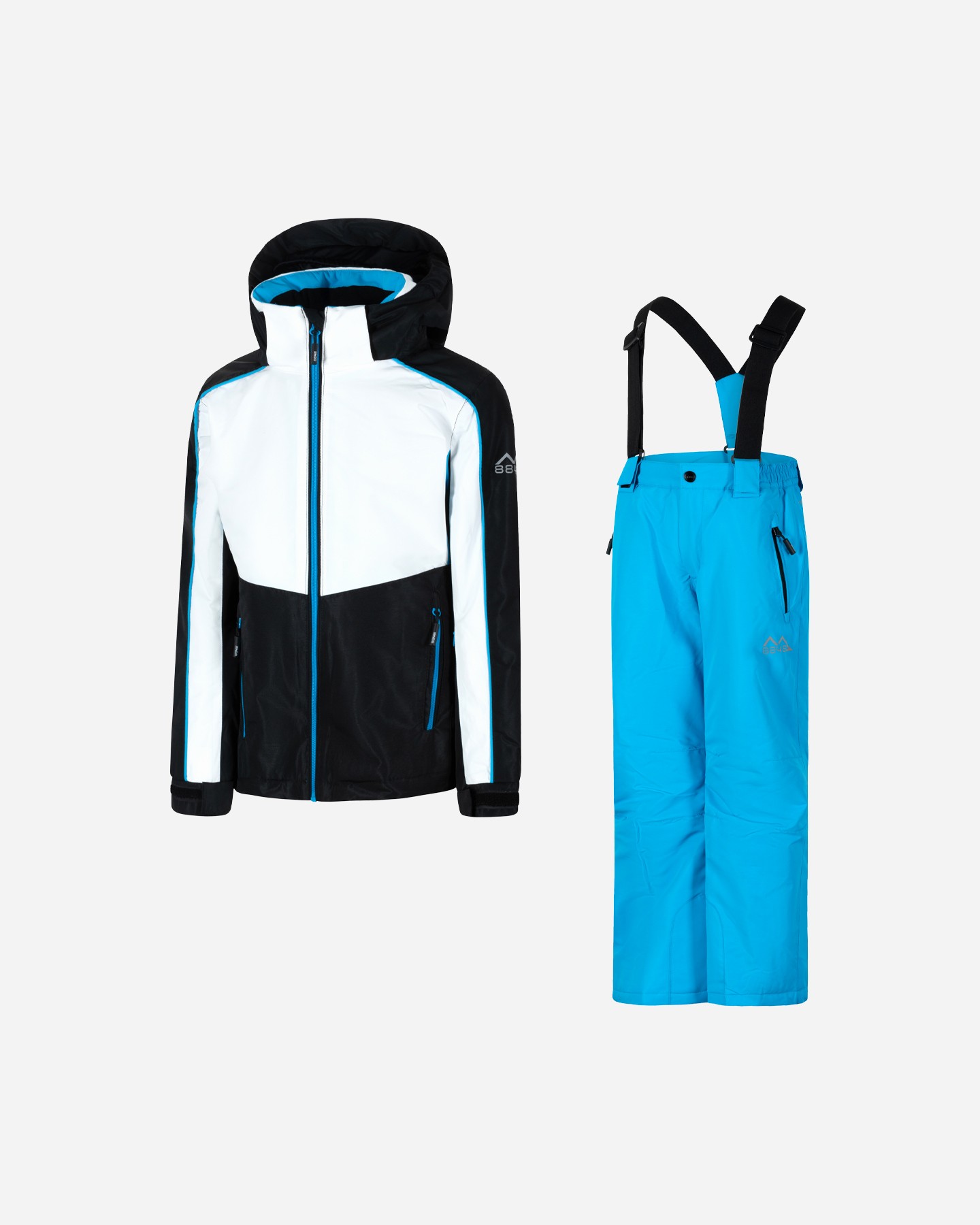 Completo sci 8848 SKI ESSENTIAL JR - Bianco - 0 | Cisalfa Sport