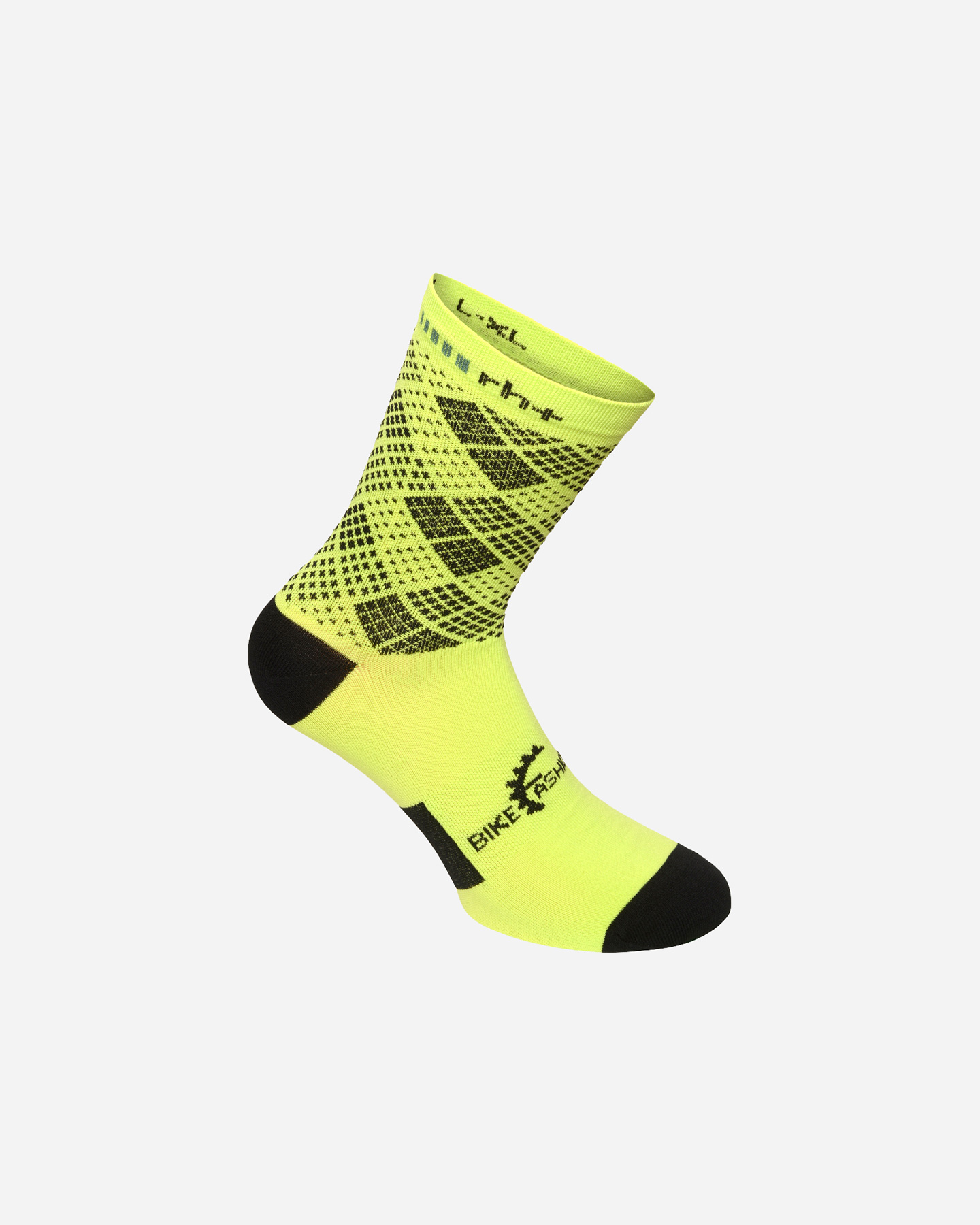 Calze ciclismo RH+ FASHION PLASTER - Giallo - 0 | Cisalfa Sport