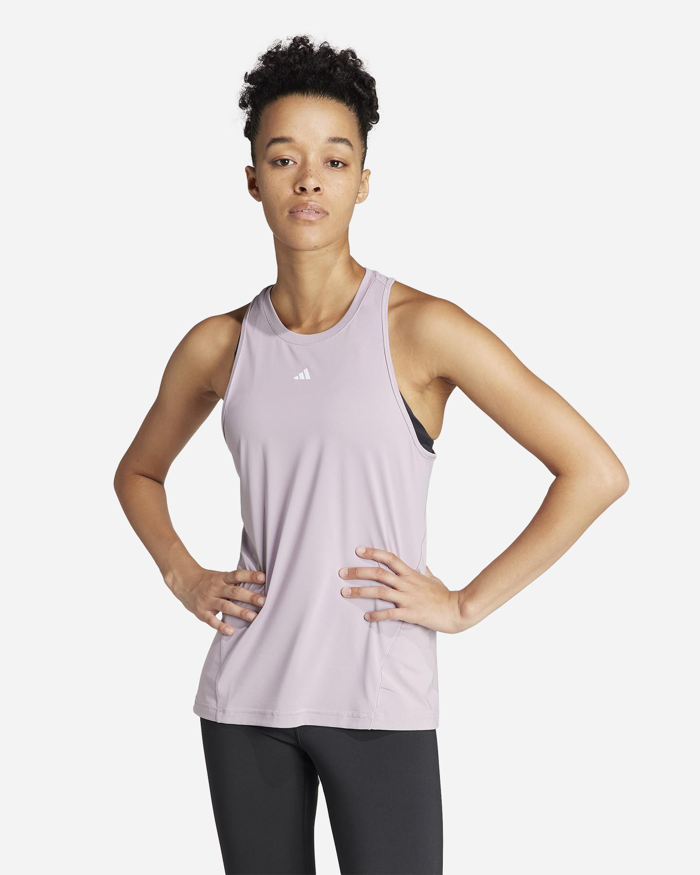 Canotta training ADIDAS SMALL LOGO W - Lilla - 1 | Cisalfa Sport