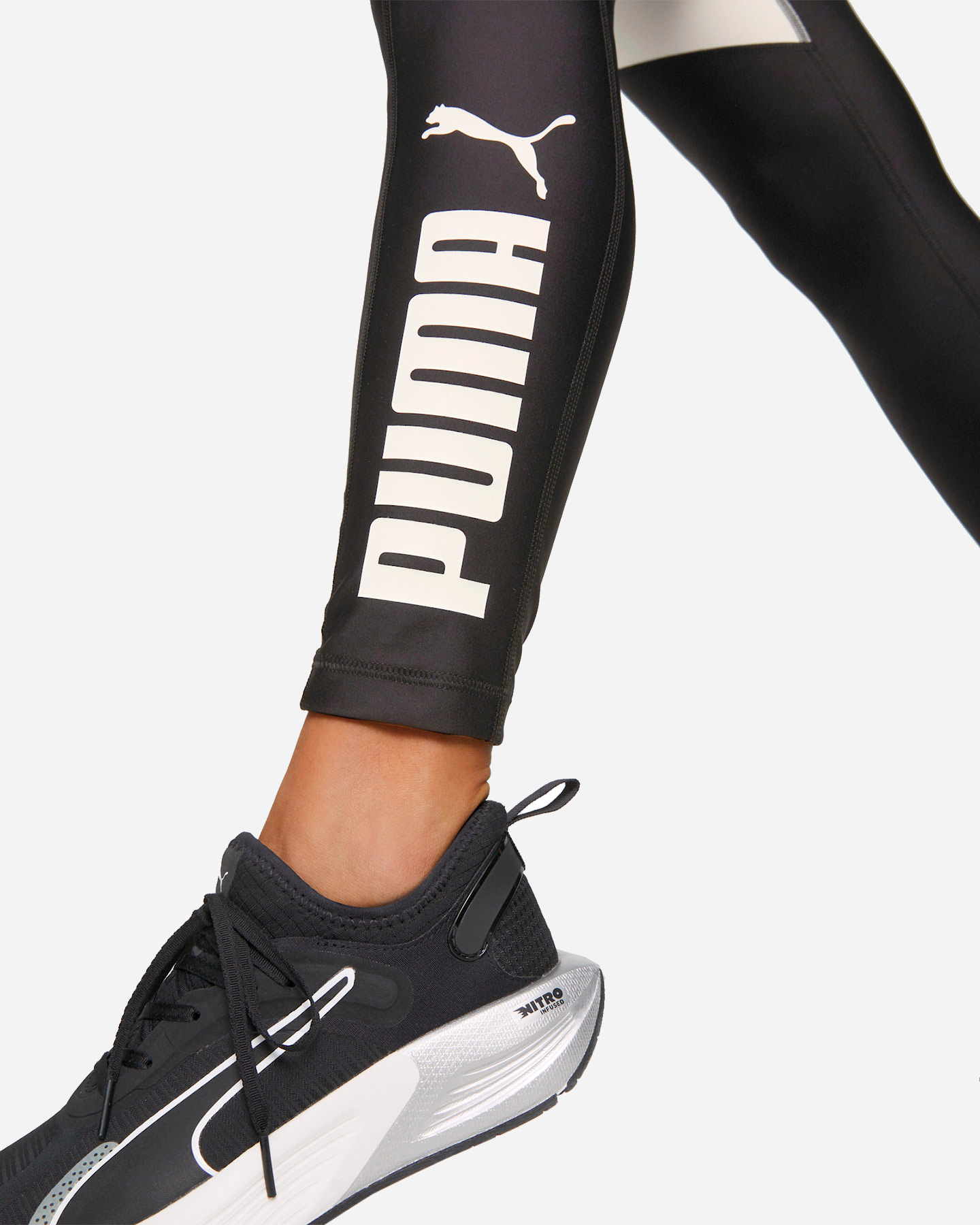 Leggings PUMA POLY 7/8 INSERT LATERAL W - 5 | Cisalfa Sport