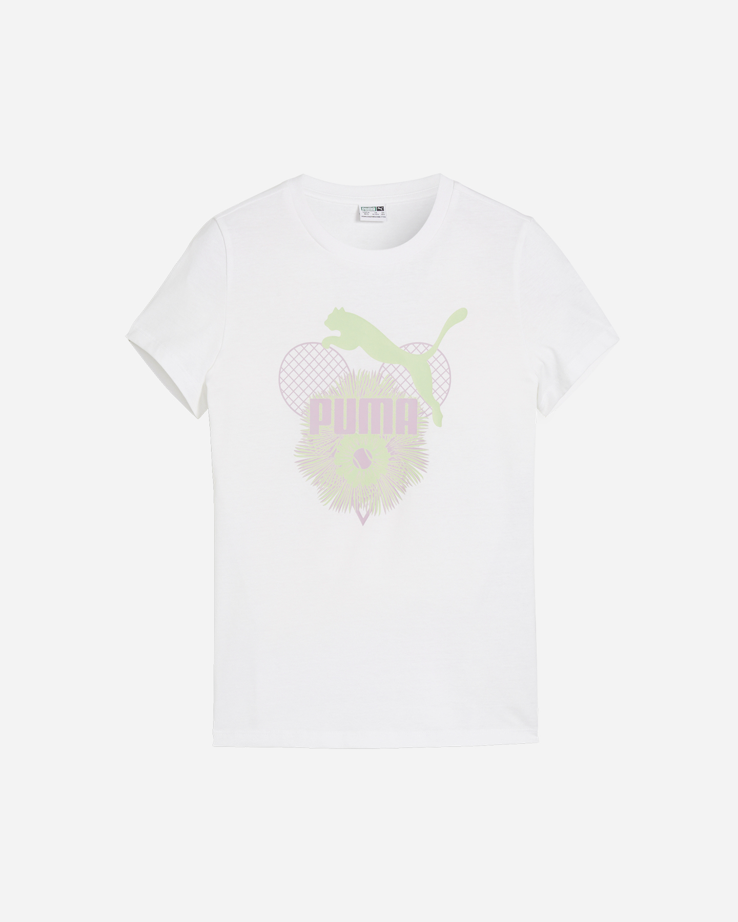 T-shirt PUMA GIRL GRAPHIC JR - Bianco - 0 | Cisalfa Sport