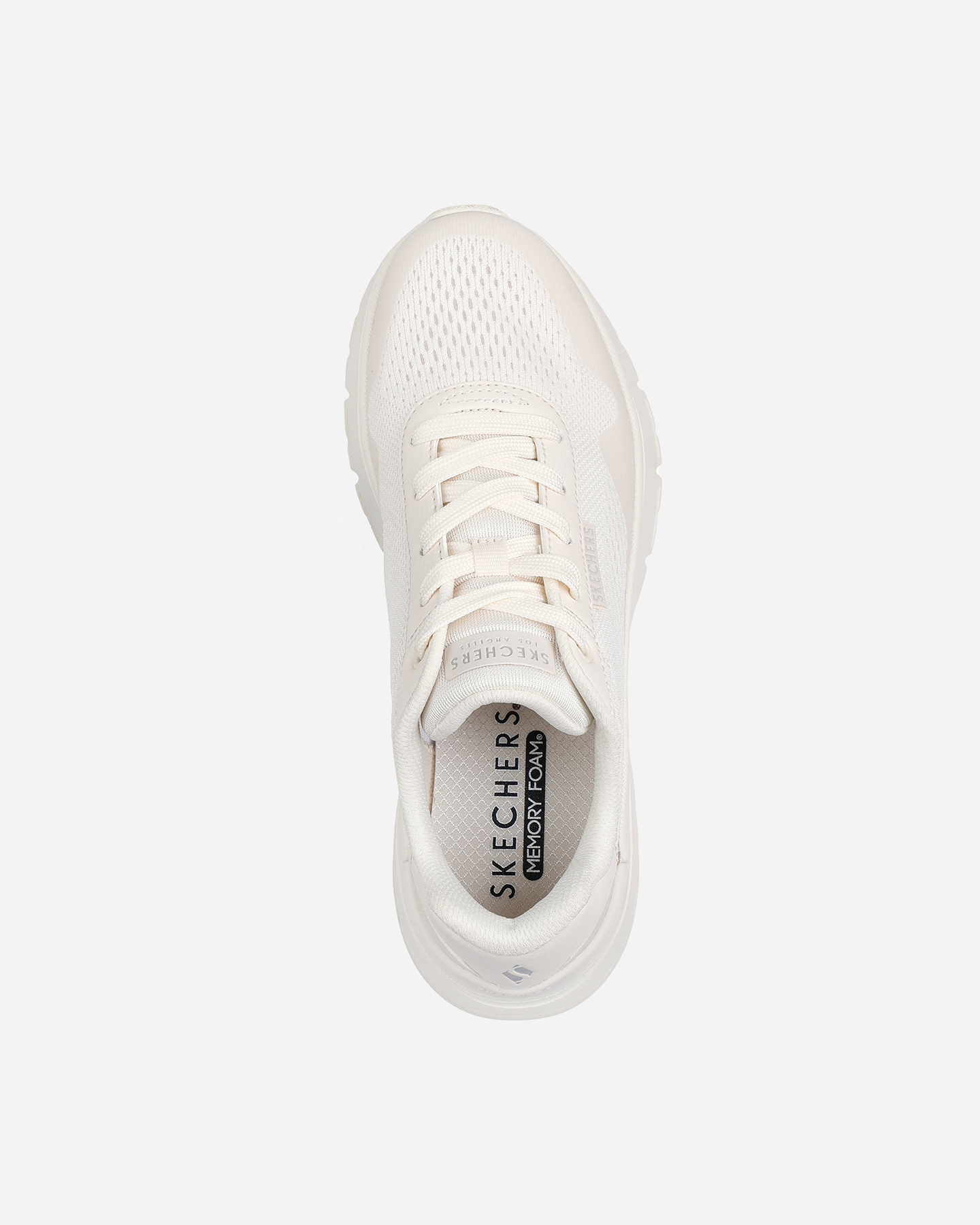 Scarpe sneakers SKECHERS UNO FLEX W - Bianco - 3 | Cisalfa Sport
