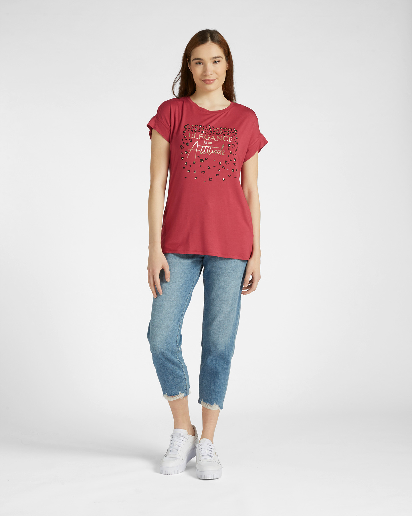 T-shirt DACK'S BASIC COLLECTION W - Rosso - 1 | Cisalfa Sport