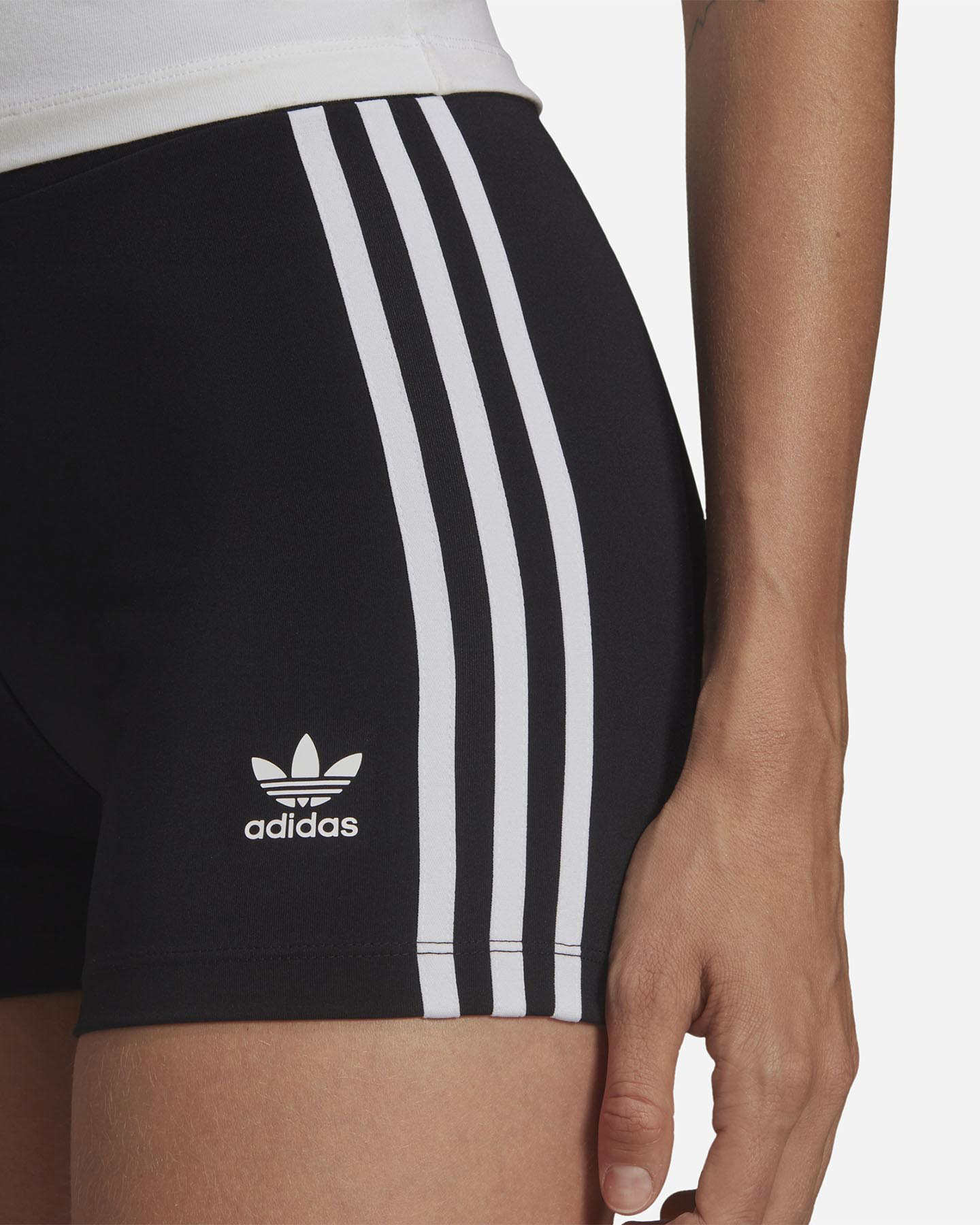 Bermuda ADIDAS 3STRIPES W - Nero - 4 | Cisalfa Sport