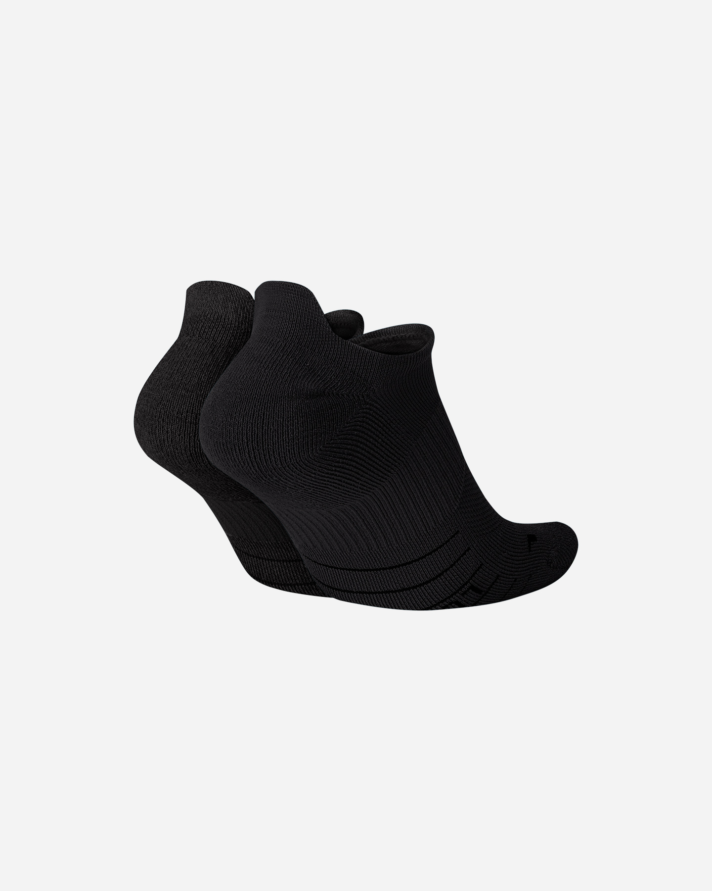 Calze running NIKE 2PACK NO SHOW - Nero - 1 | Cisalfa Sport