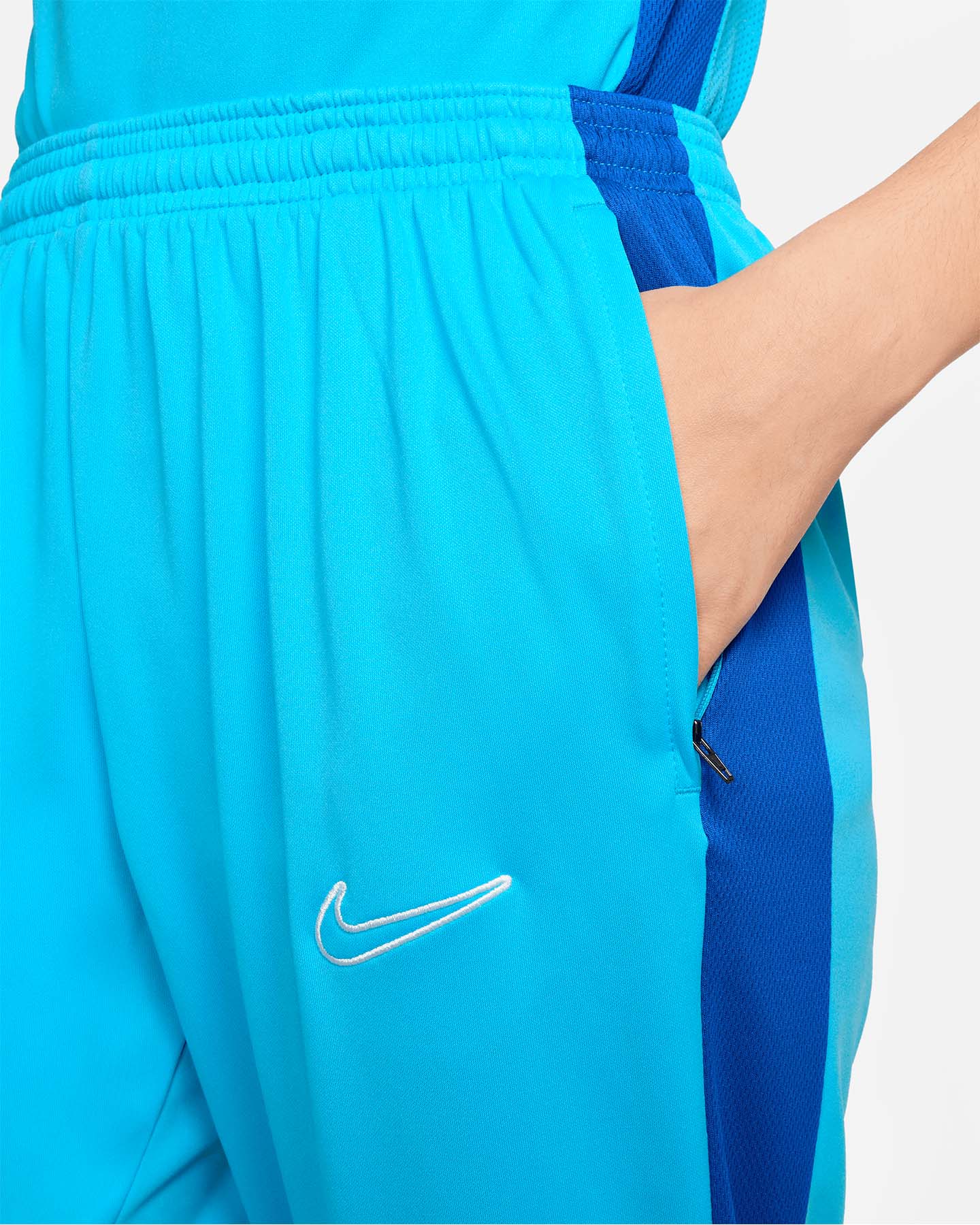 Pantaloncini calcio NIKE DRI FIT ACADEMY W - Azzurro - 4 | Cisalfa Sport