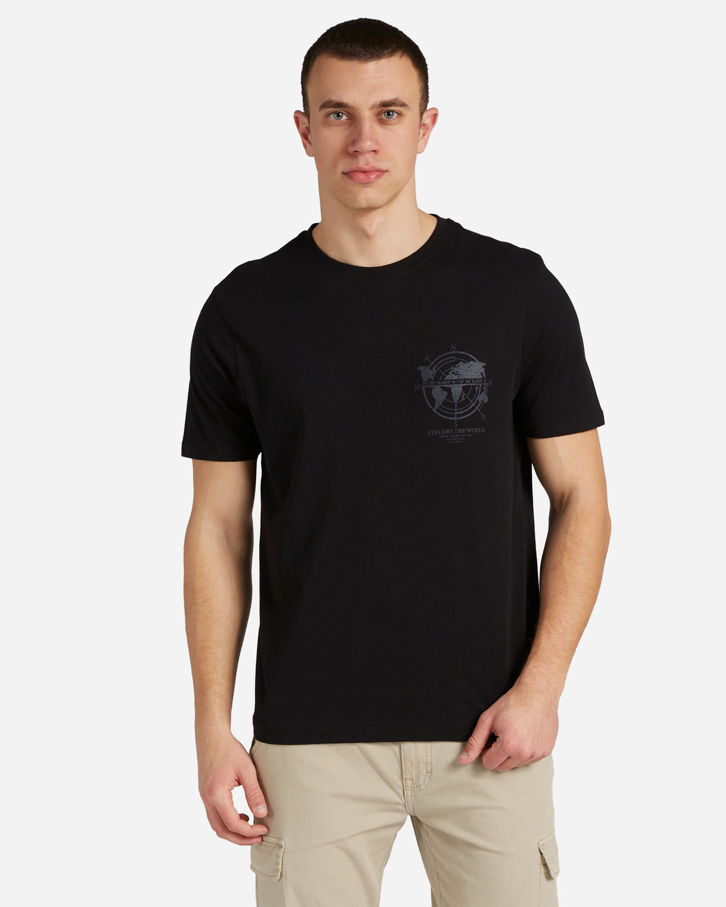 T-shirt DACK'S ESSENTIAL M - Nero - 0 | Cisalfa Sport