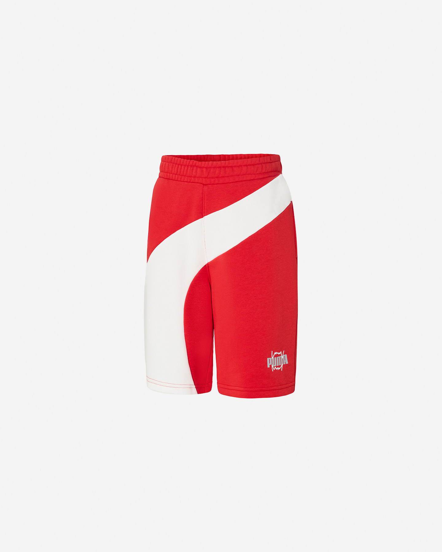 Pantaloncini PUMA BBALL OVER JR - Rosso - 0 | Cisalfa Sport
