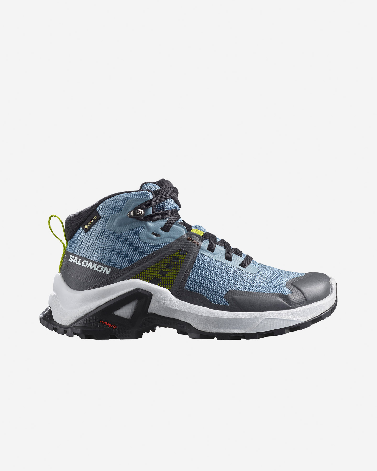 Scarpe escursionismo SALOMON X RISE MID GTX JR - Blu - 0 | Cisalfa Sport