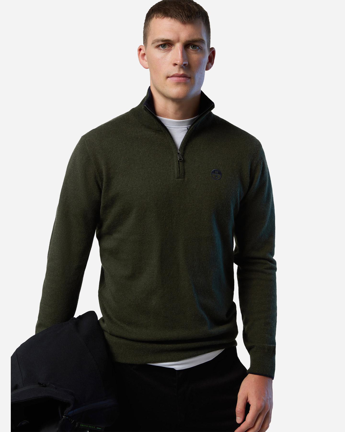 Maglione NORTH SAILS ZIP COTTON M - 2 | Cisalfa Sport