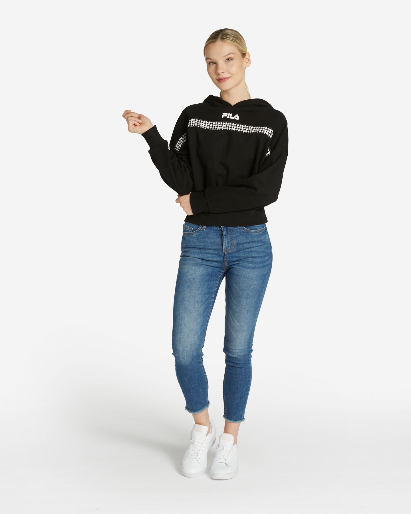 Felpa FILA GLAM ROCK COLLECTION W - Nero - 1 | Cisalfa Sport