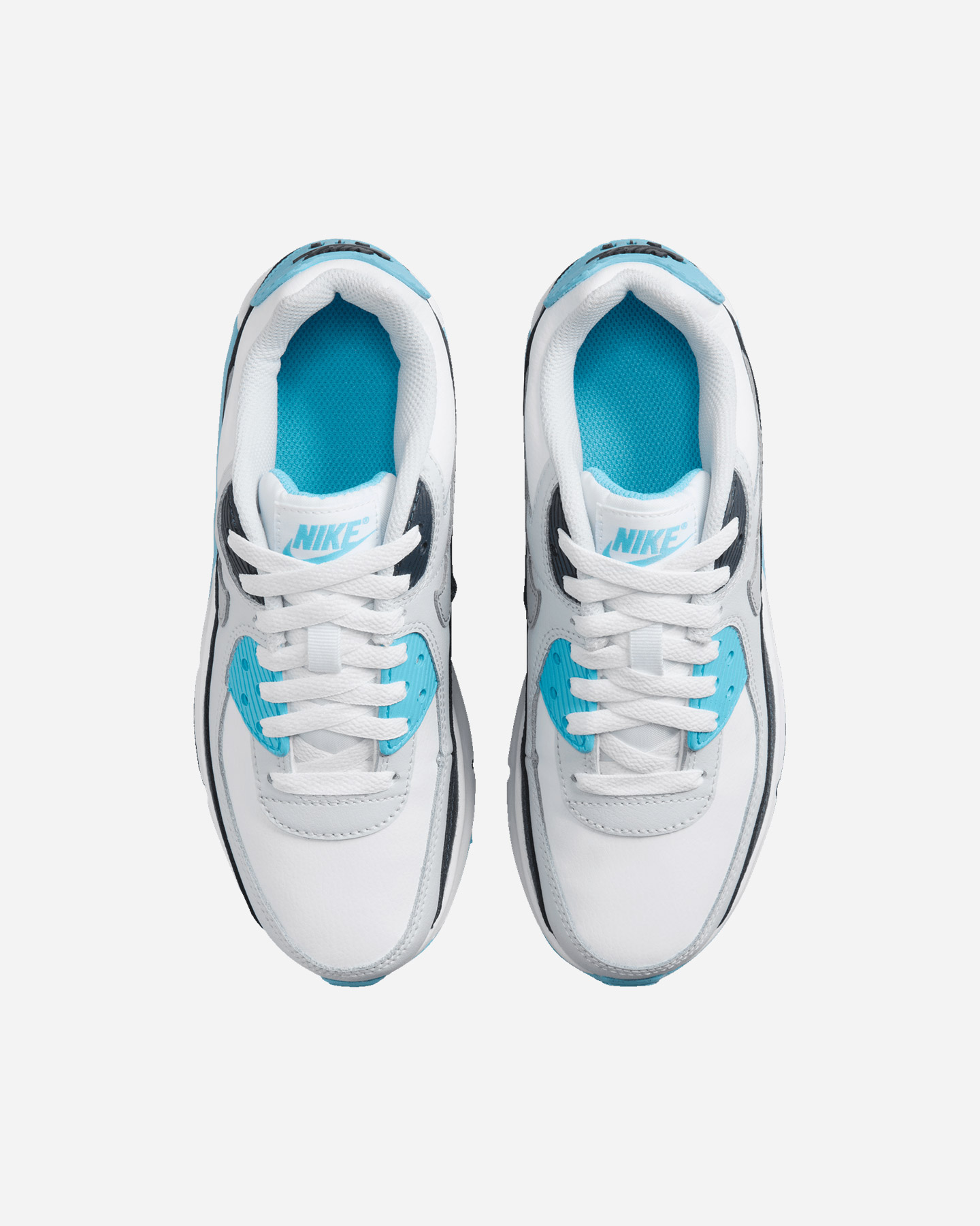 Scarpe sneakers NIKE AIR MAX 90 GS JR - Bianco - 2 | Cisalfa Sport
