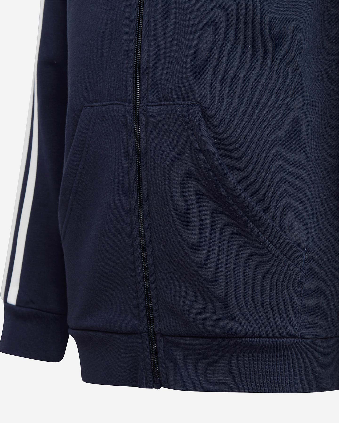 Felpa ADIDAS ESSENTIAL 3STRIPES JR - Blu - 5 | Cisalfa Sport