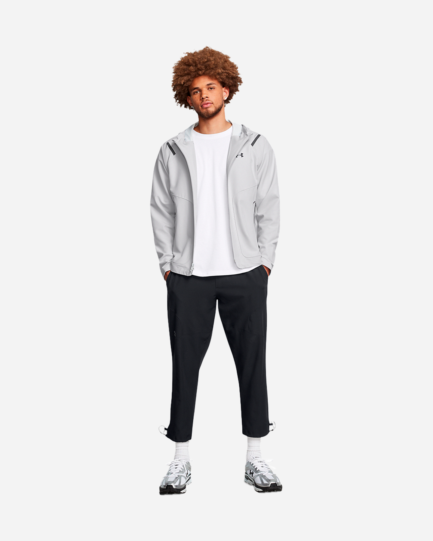 Felpa UNDER ARMOUR UNSTOPPABLE M - Bianco - 4 | Cisalfa Sport