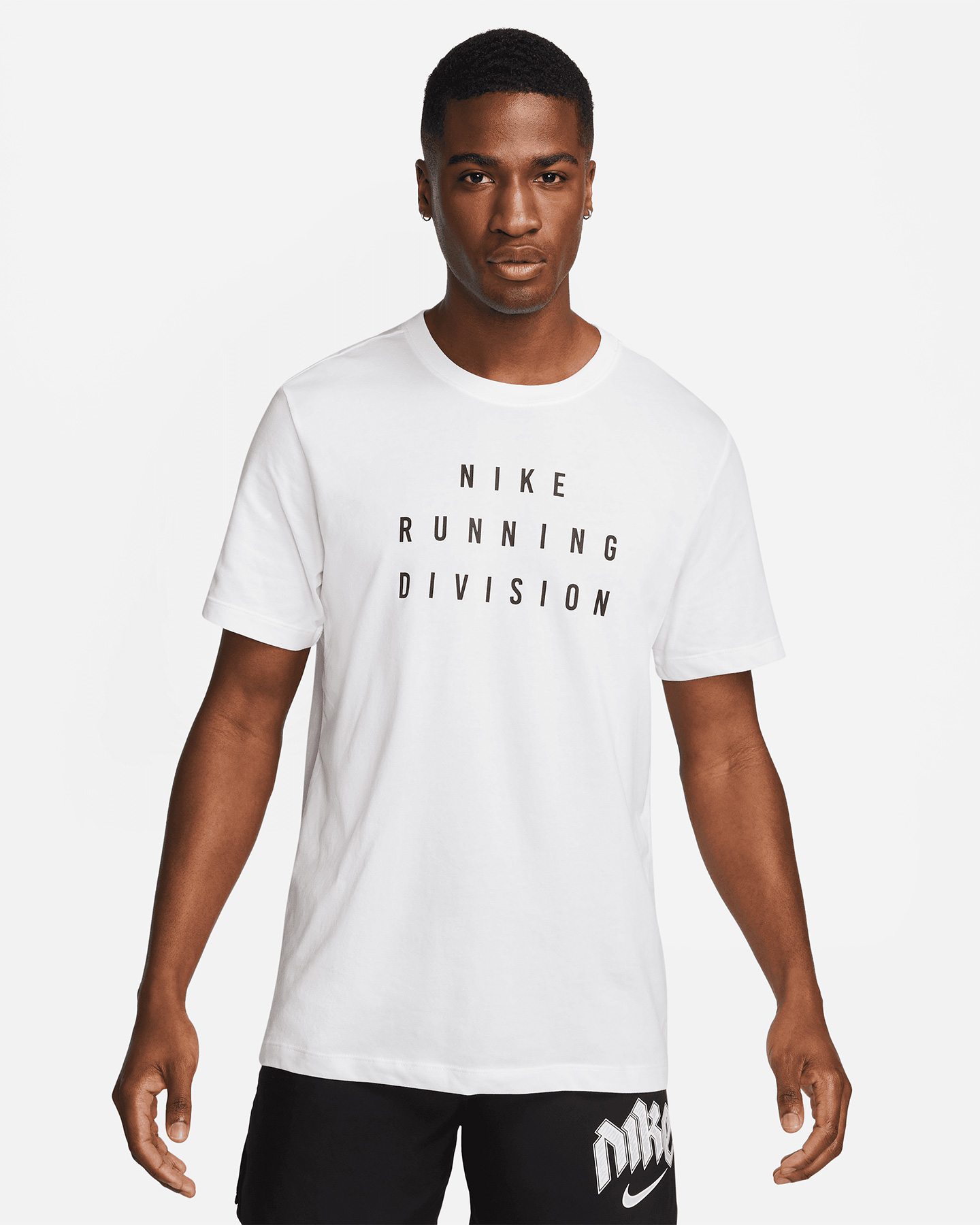 T-shirt running NIKE DRI FIT RUN DVN M - Bianco - 0 | Cisalfa Sport