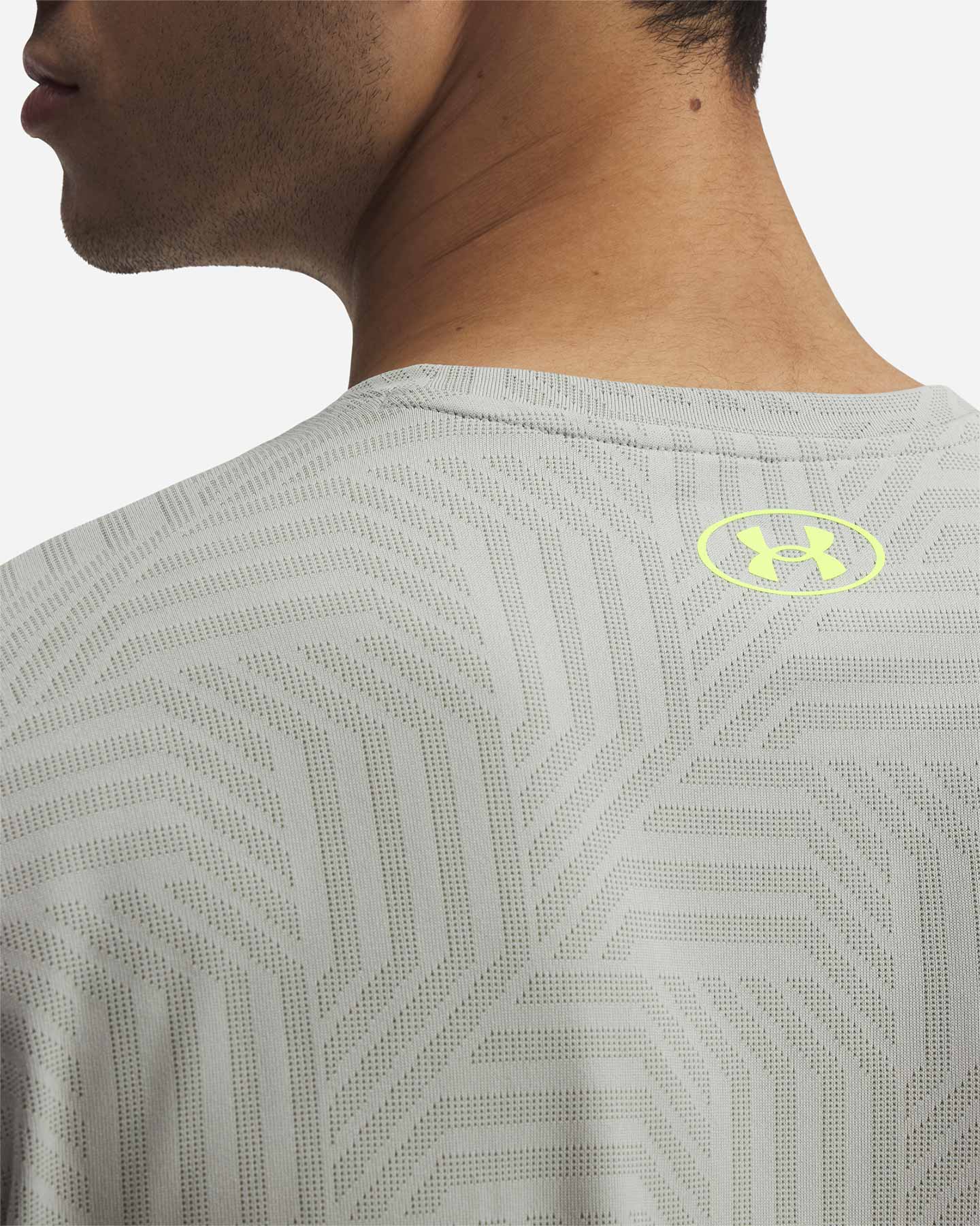 T-shirt training UNDER ARMOUR TV GEO M - Verde - 2 | Cisalfa Sport