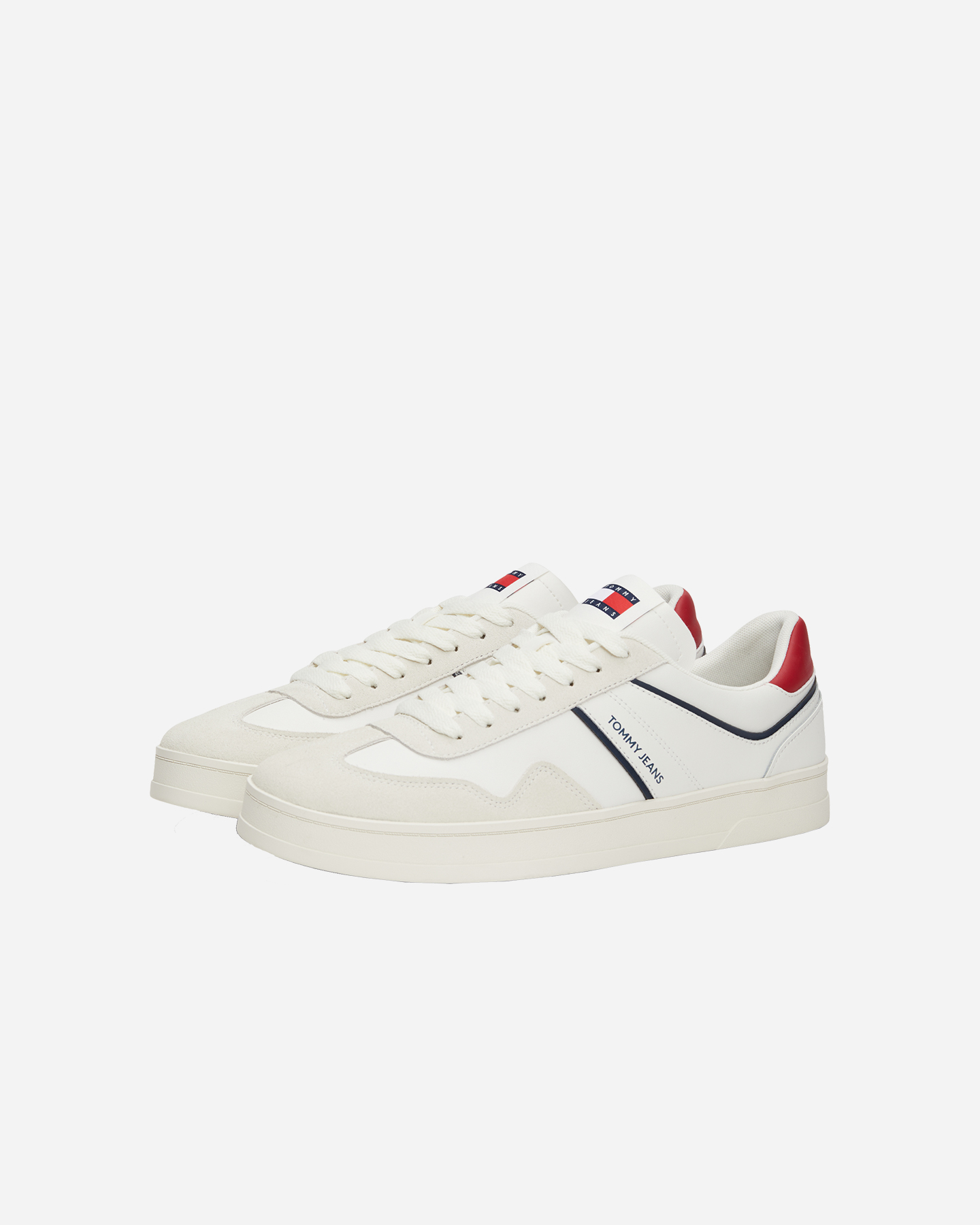 Scarpe sneakers TOMMY HILFIGER LEATHER RETRO CUPSOLE M - 1 | Cisalfa Sport