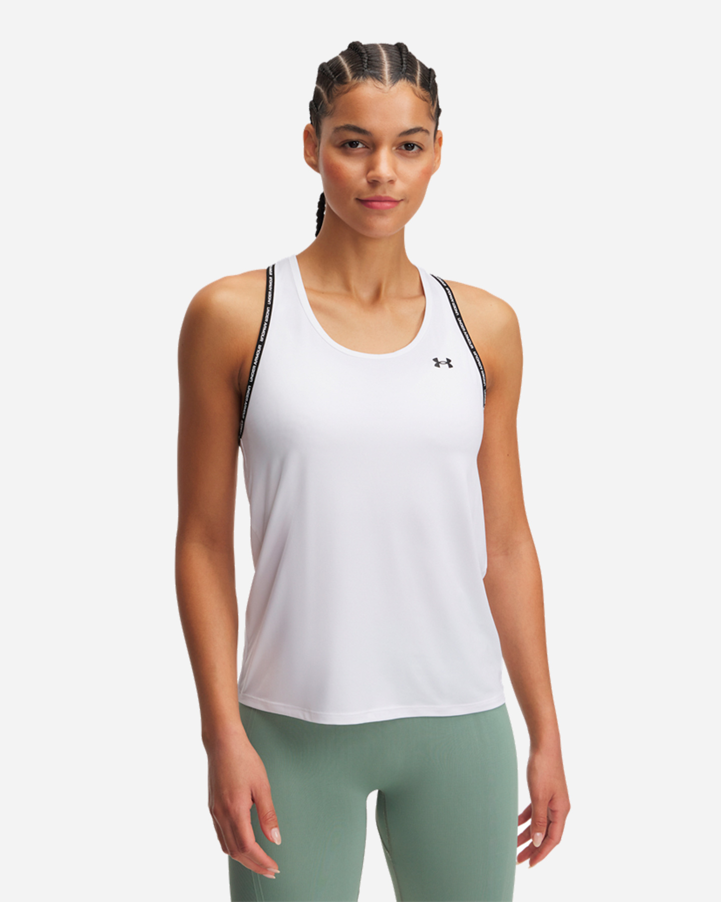 Canotta training UNDER ARMOUR TECH KNOCKOUT W - Bianco - 0 | Cisalfa Sport