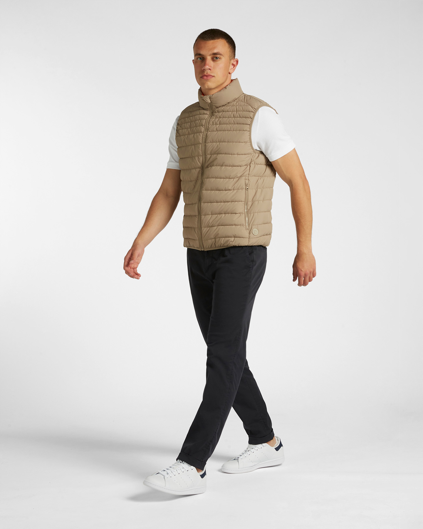Gilet DACK'S BASIC COLLECTION M - Beige - 3 | Cisalfa Sport