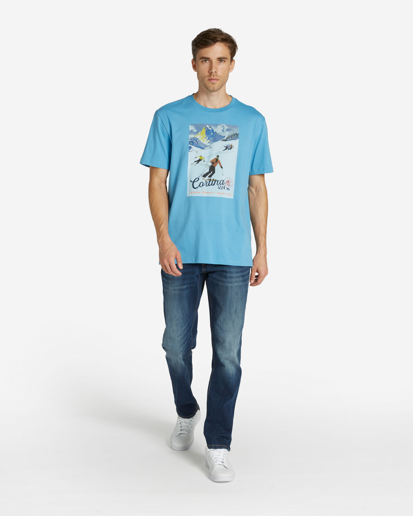 T-shirt BEST COMPANY SKI LODGE CAPSULE M - Azzurro - 3 | Cisalfa Sport