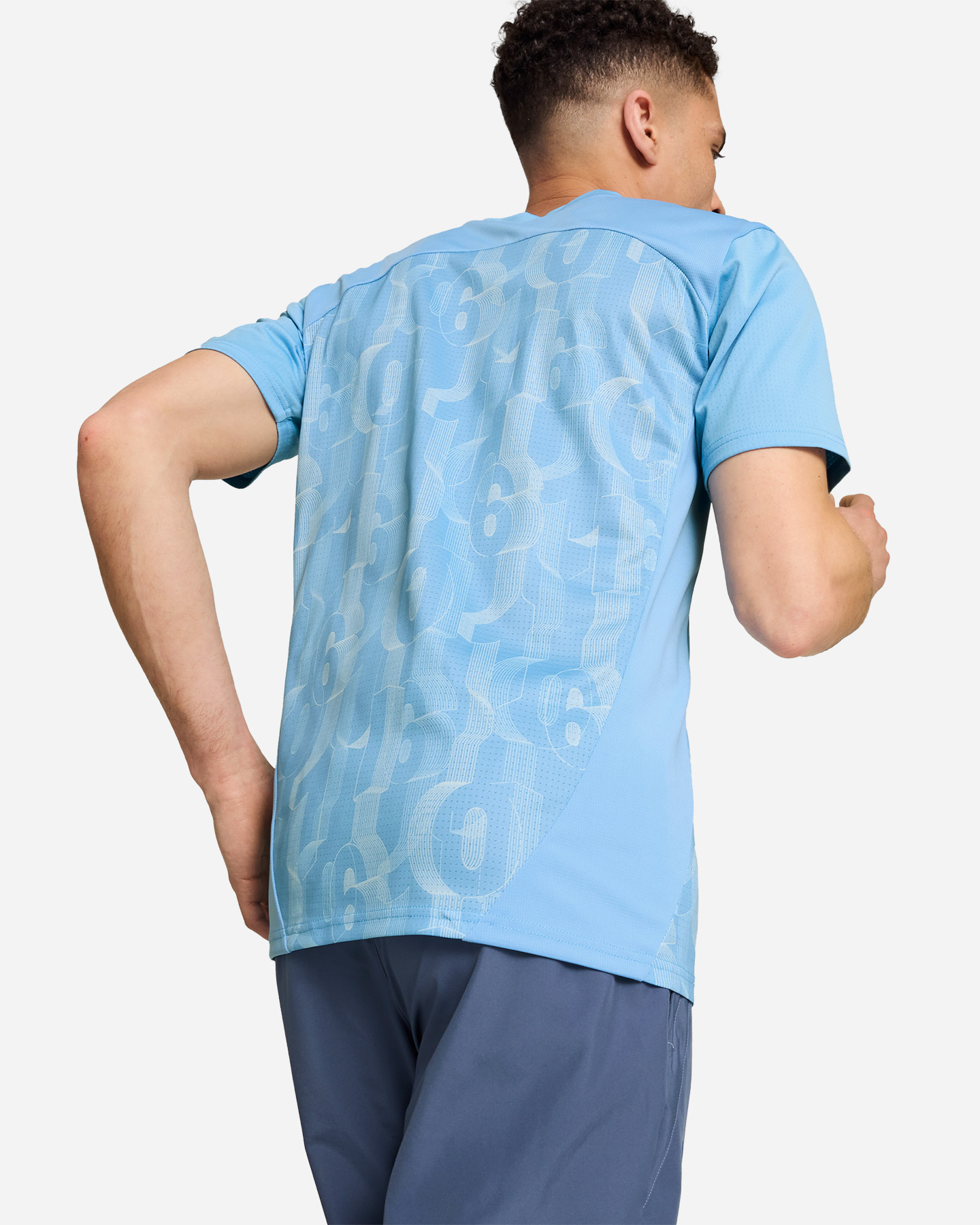 Abbigliamento calcio ufficiale PUMA MANCHESTER CITY PREMATCH 24-25 M - Azzurro - 3 | Cisalfa Sport