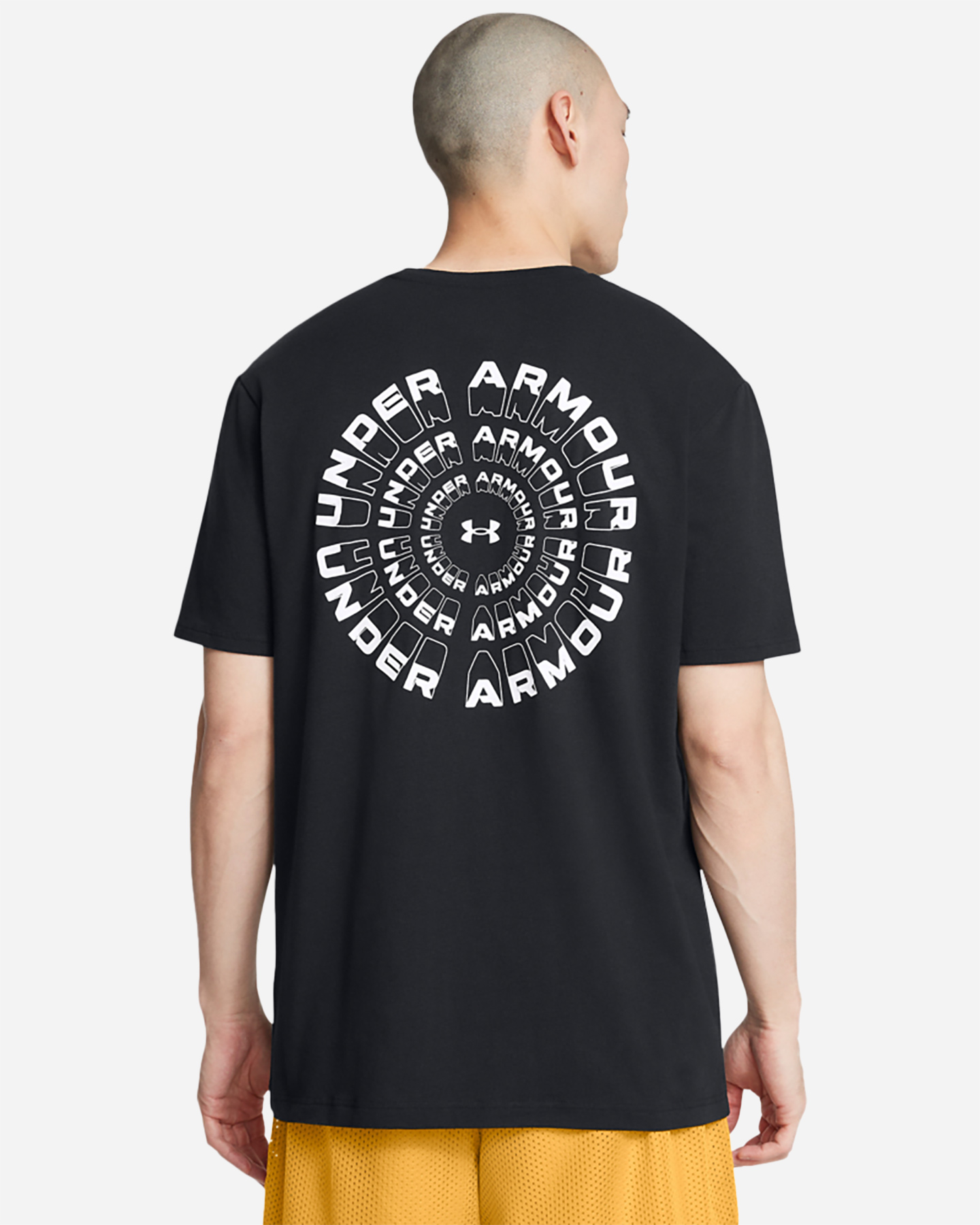 T-shirt UNDER ARMOUR LOGO ROUND M - Nero - 1 | Cisalfa Sport