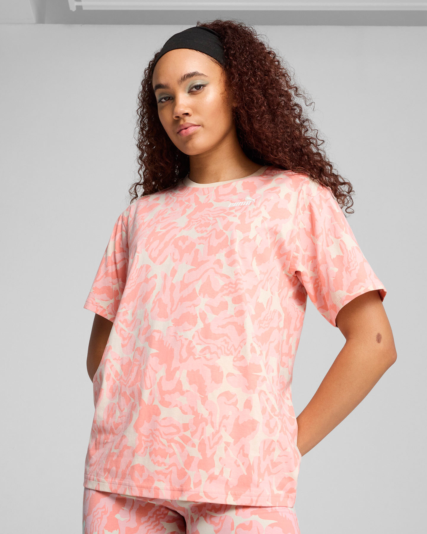 T-shirt PUMA NATURE W - Rosa - 2 | Cisalfa Sport