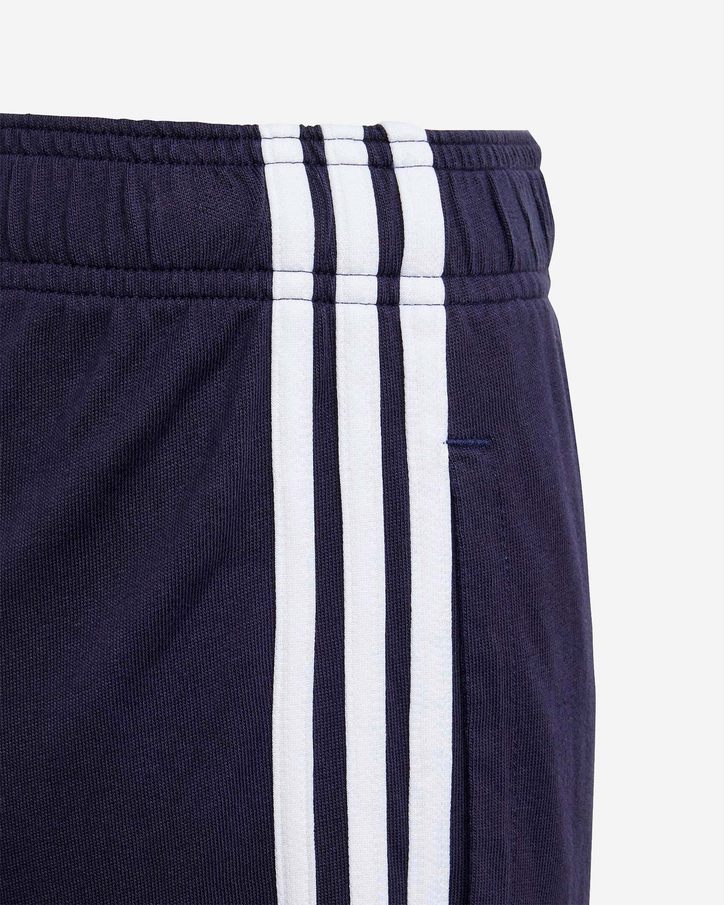Pantaloncini ADIDAS ESSENTIAL 3STRIPES JR - Blu - 4 | Cisalfa Sport