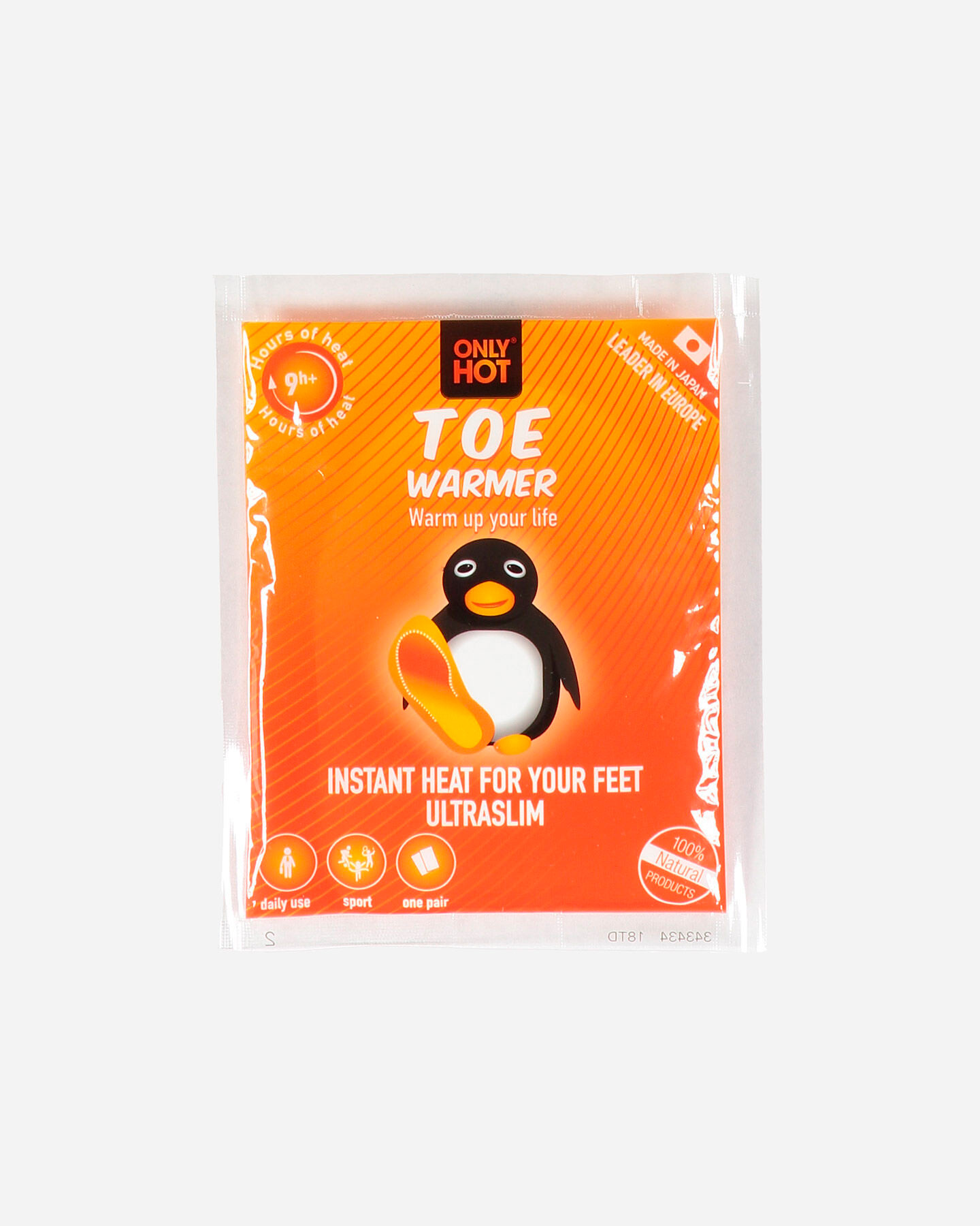 Scaldino ONLY HOT TOE WARMER - Arancione - 0 | Cisalfa Sport