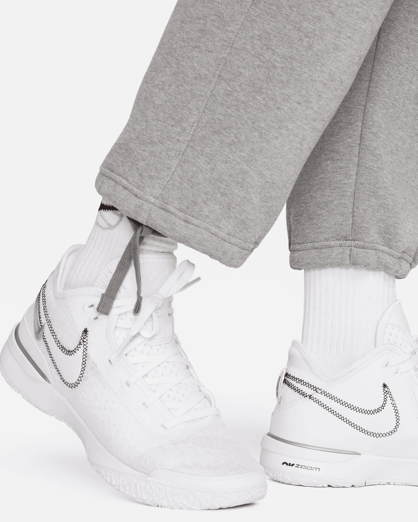 Pantaloncini basket NIKE LEBRON JAMES M - Grigio - 4 | Cisalfa Sport