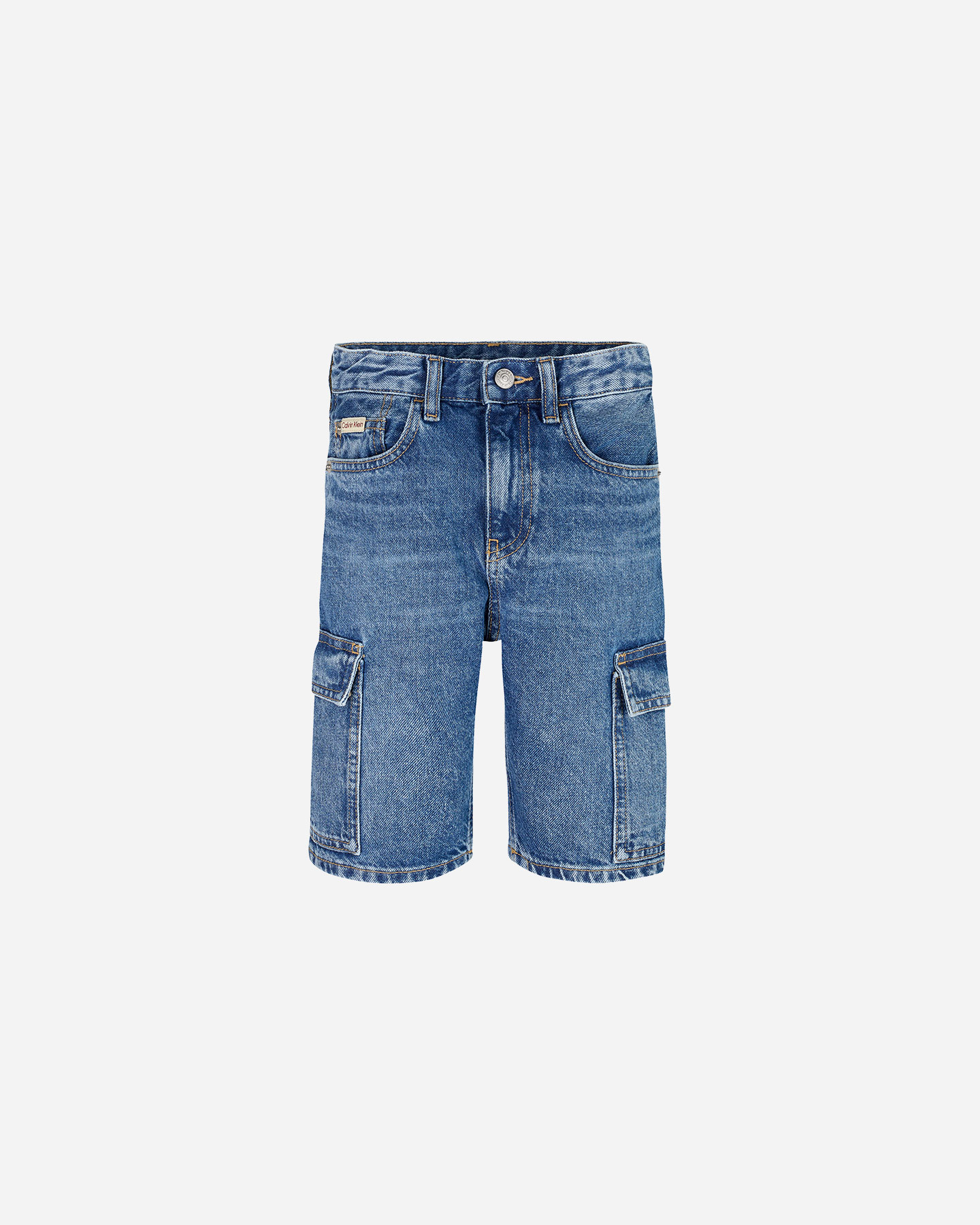 Bermuda CALVIN KLEIN JEANS CARGO RELAXED JR - Denim - 0 | Cisalfa Sport