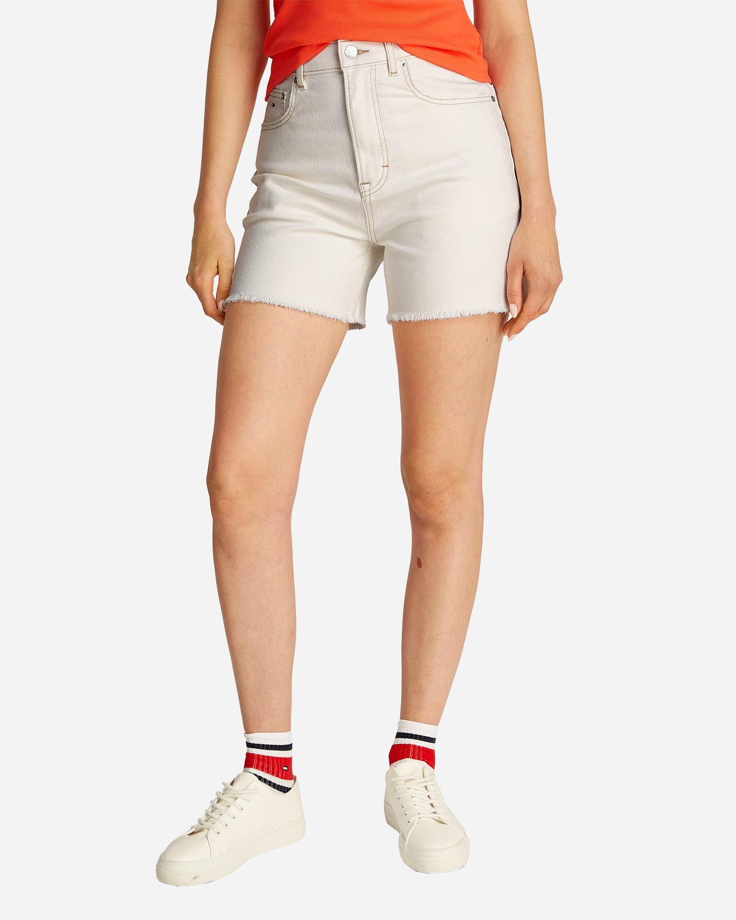 Jeans TOMMY HILFIGER MOM FIT W - Bianco - 2 | Cisalfa Sport